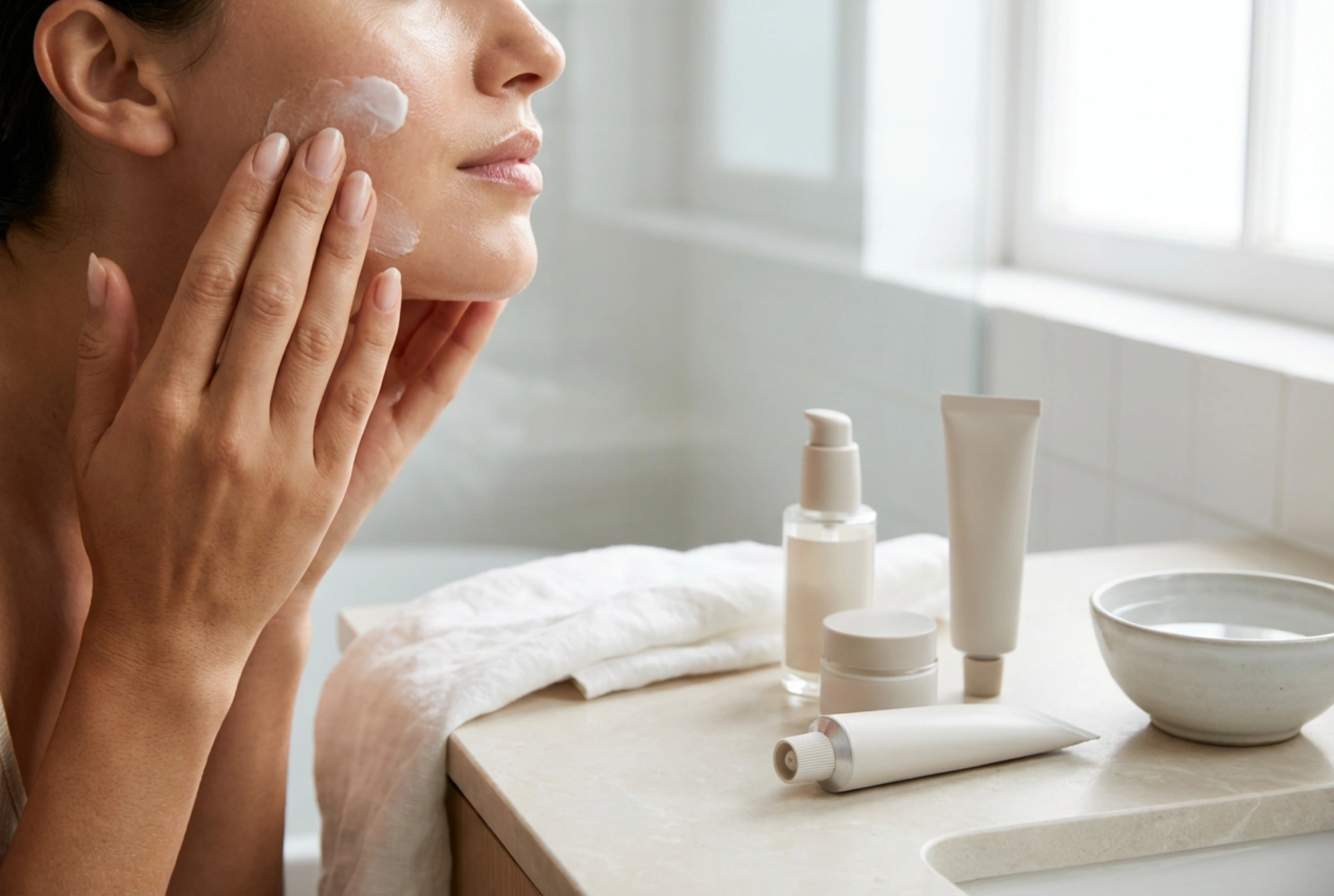 Ranná rutina s hydratačným krémom s SPF: poradie a aplikácia