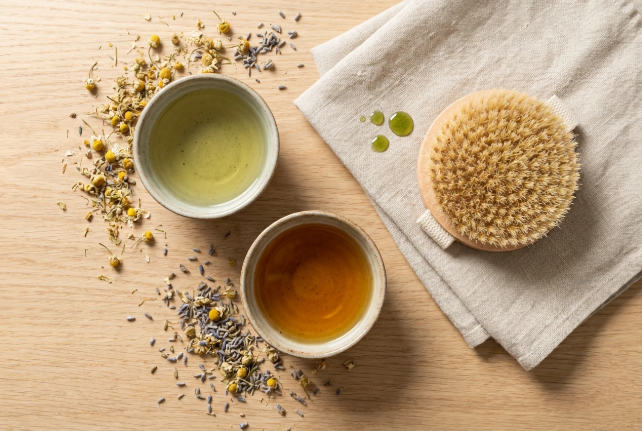 Bylinková pleťová maska: nálevy, maceráty a bezpečná aplikácia