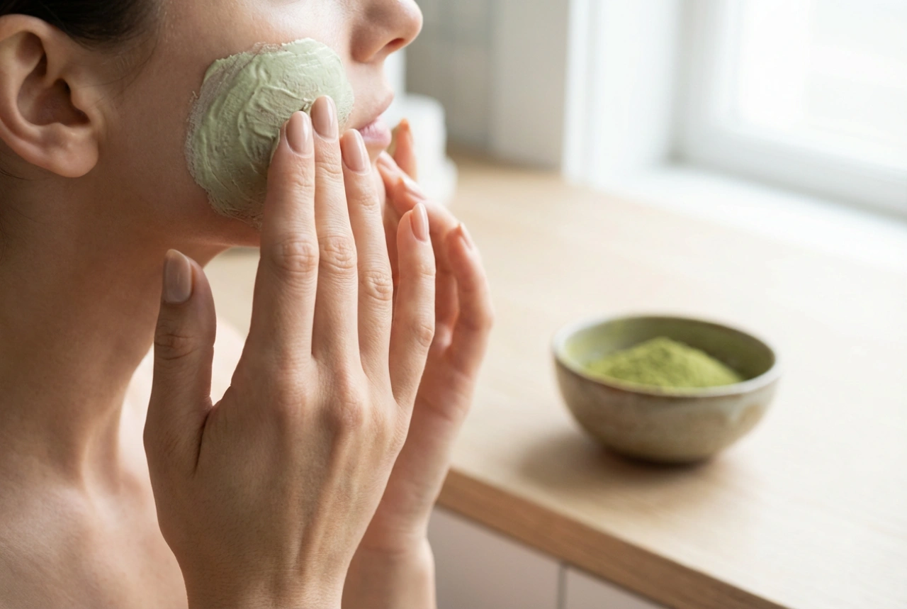 Maska zo zeleného čaju: jemná starostlivosť a správna aplikácia
