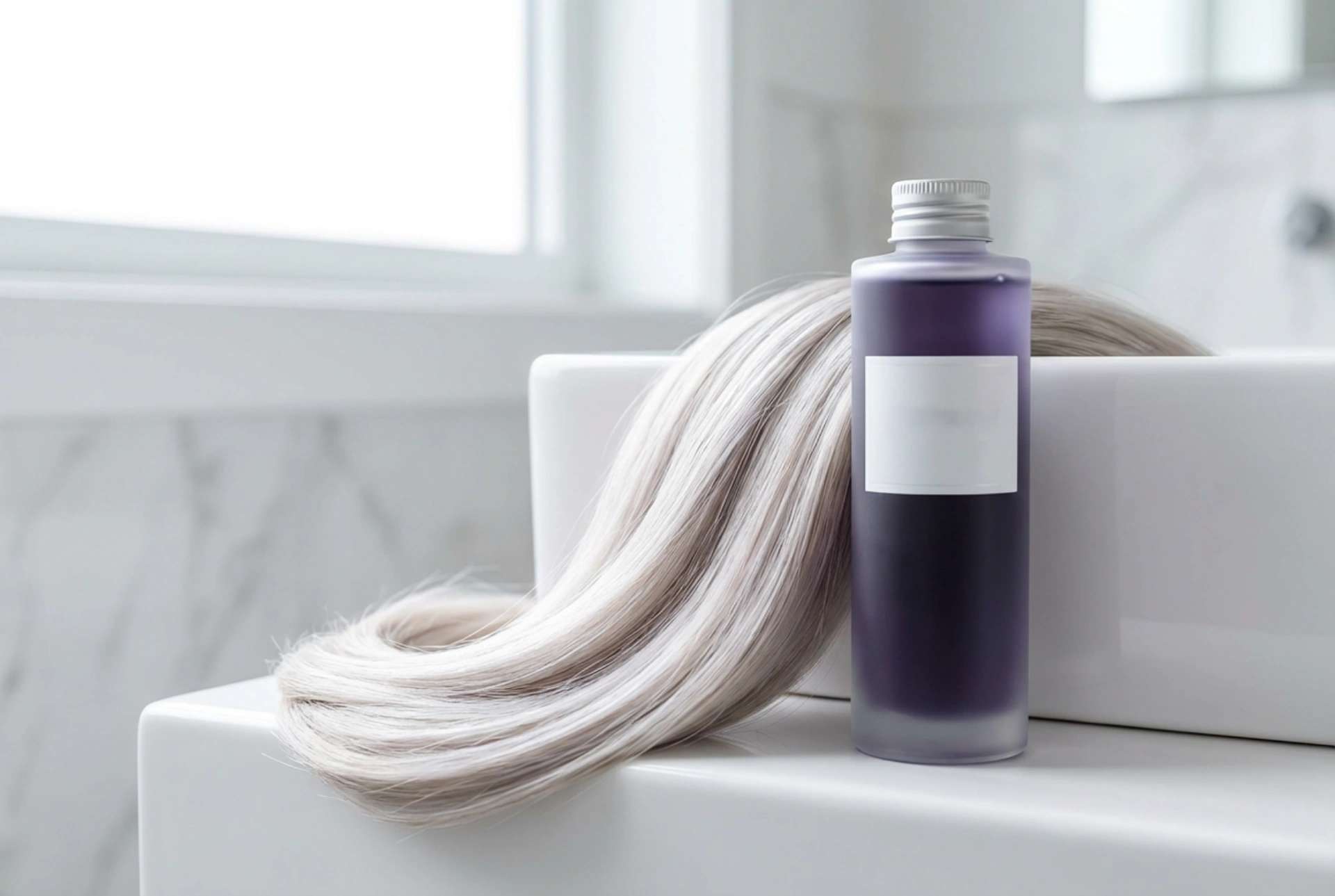 Ako používať kozmetiku: šampón pre blond vlasy pre čistý, chladný tón