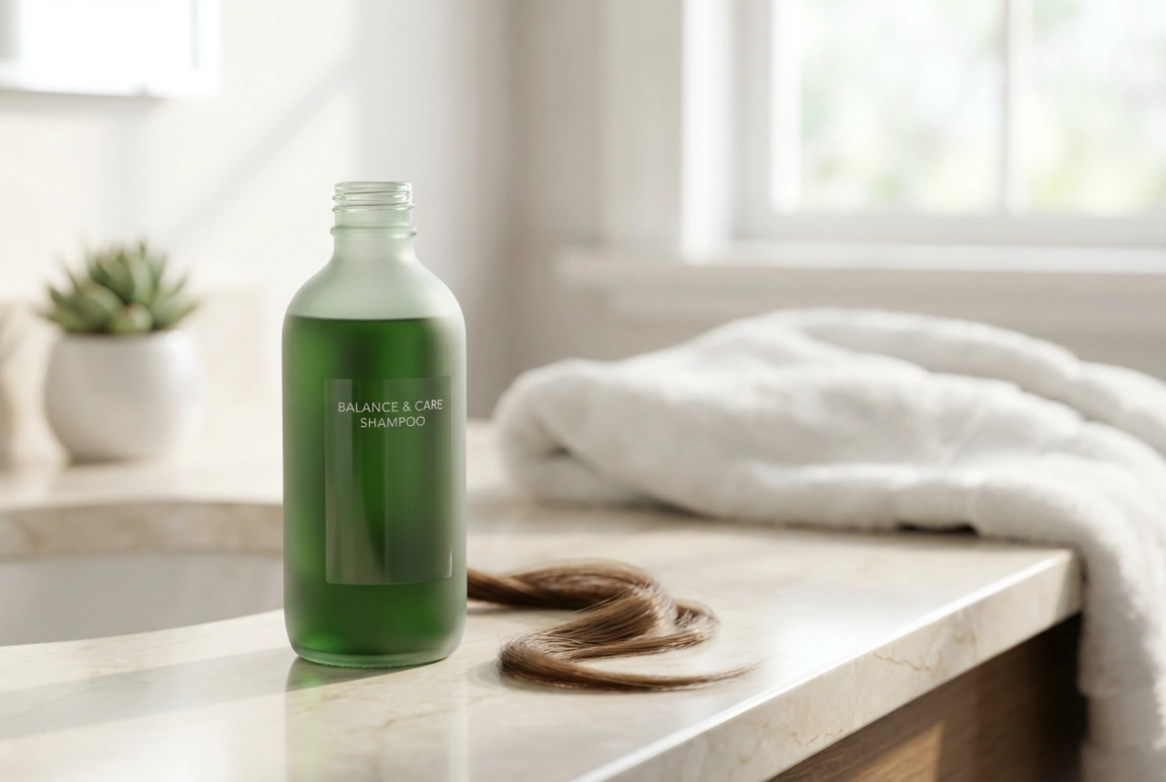 Zelený šampón: Ako neutralizovať červené tóny vo vlasoch?