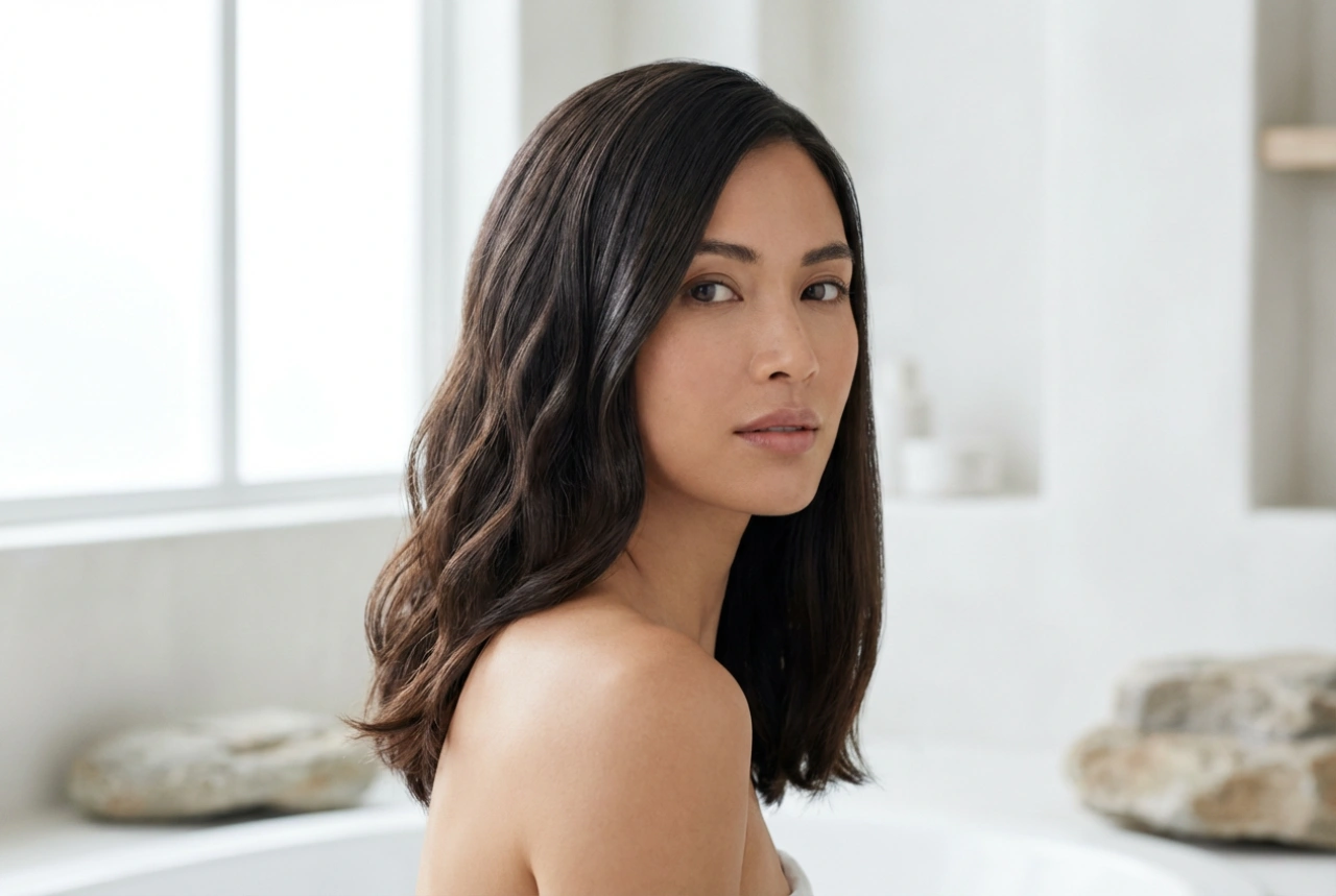 Dámske účesy po ramená: od vĺn po hladké štýly