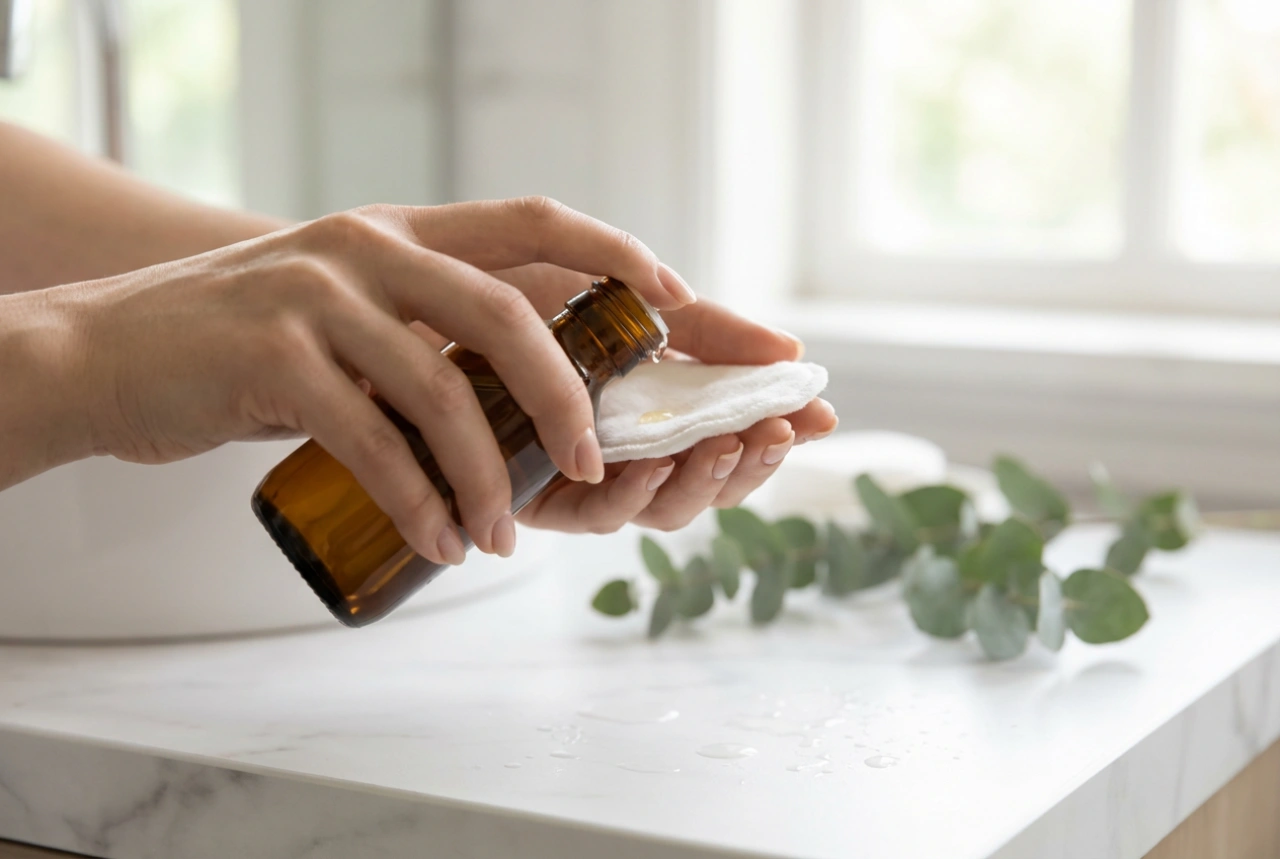 Odličovanie očí odličovacím olejom: jemná technika krok za krokom