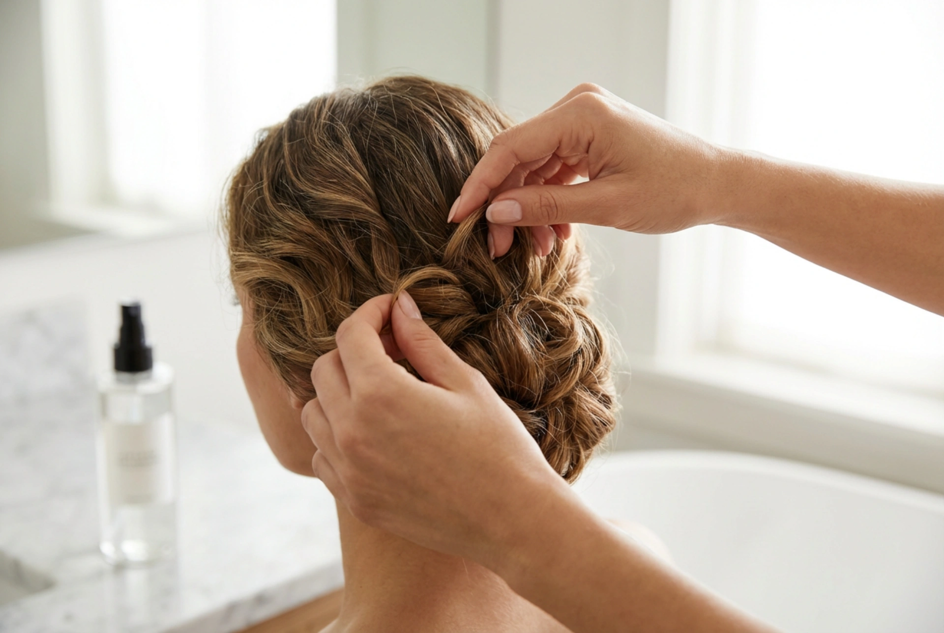 Kučery na svadbu: trvácne vlny bez krepovatenia, príprava a fixácia