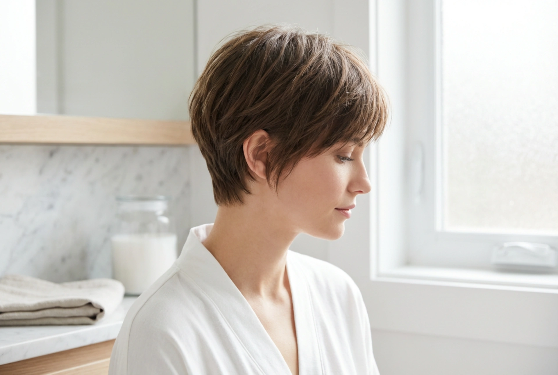 Ako upraviť účesy pre krátke vlasy: objem a textúra