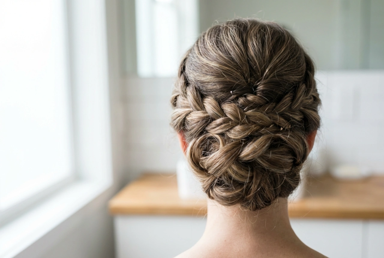 Dámske účesy pre každú dĺžku: elegantný drdol, voľný twist, zapletané účesy