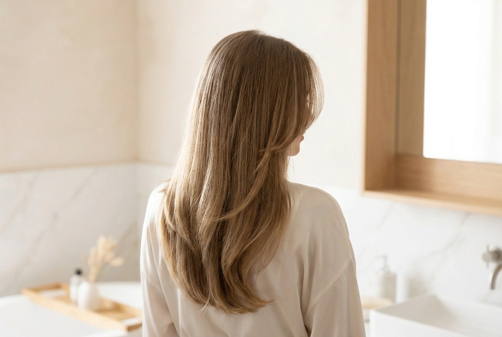 Postupne zostrihané dlhé vlasy: face framing, U-shape a starostlivosť o objem