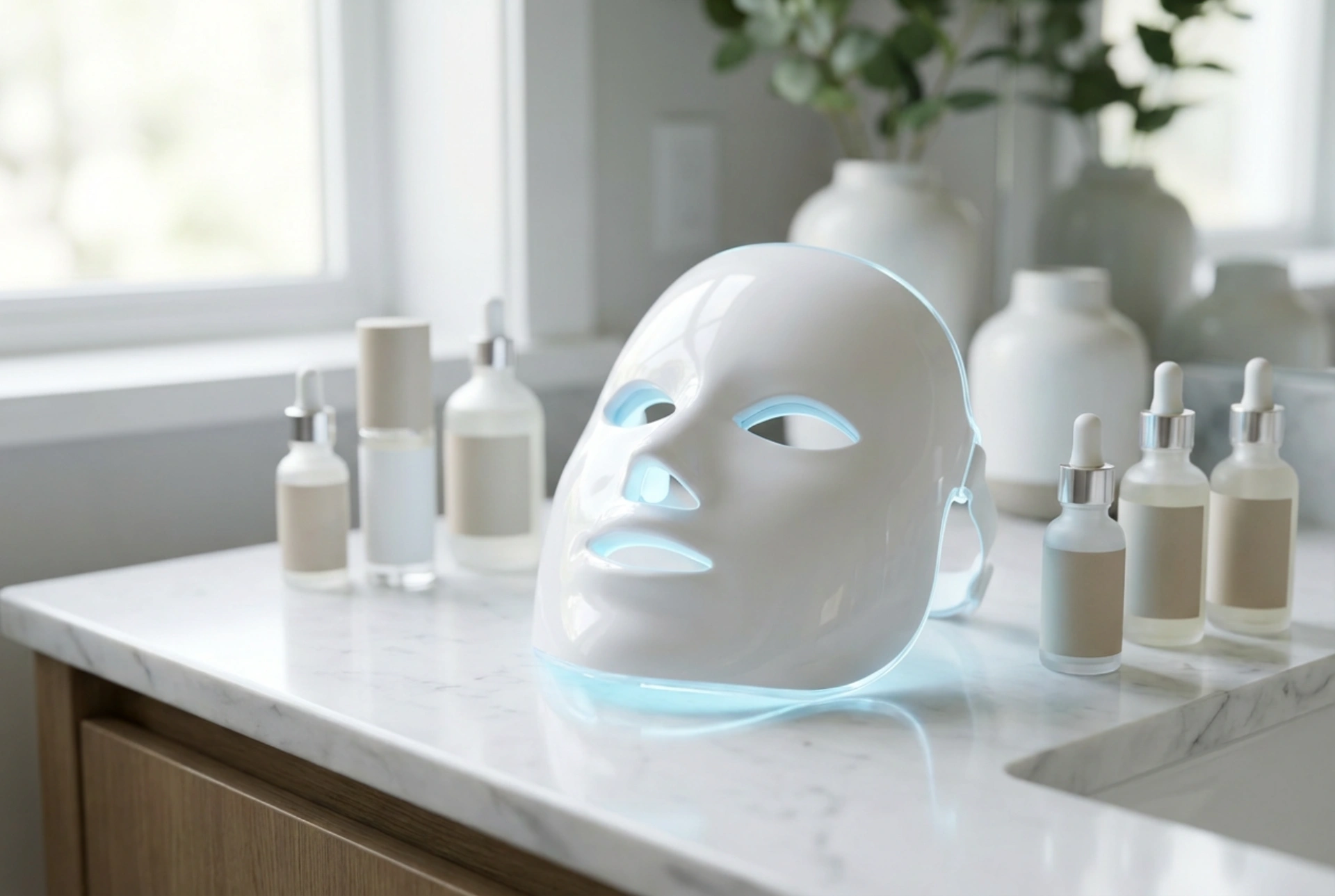 LED maska na tvár: bezpečné zaradenie do rutiny, čas a starostlivosť o pleť