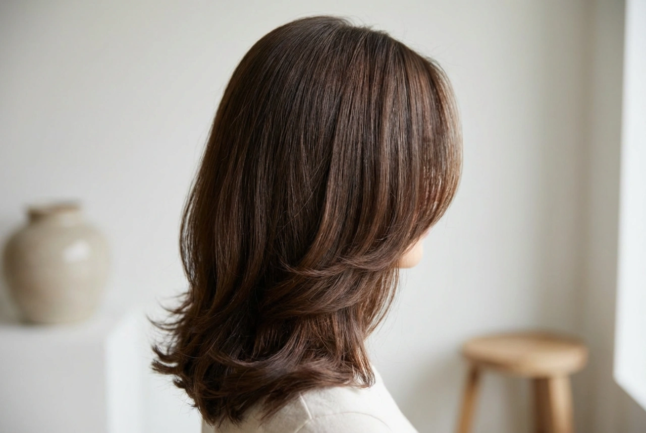 Kaskádové účesy: styling vrstiev, objem a vyhladenie