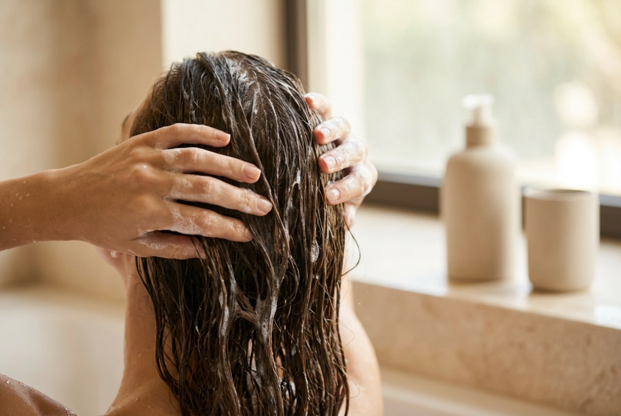 Umývanie vlasov bez chýb: príprava, masáž a oplachovanie