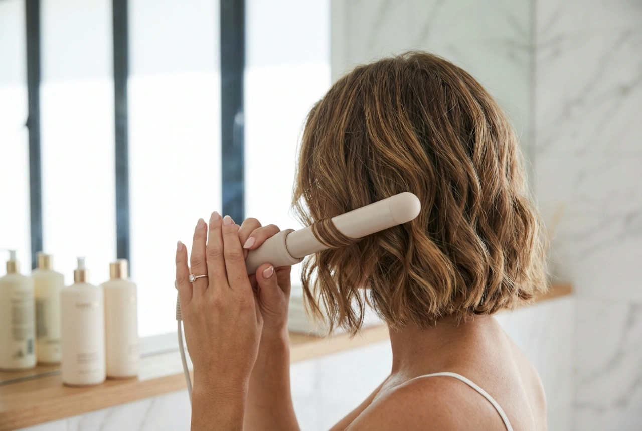 Lámané vlny na krátkych vlasoch krok za krokom: nástroje a fixácia