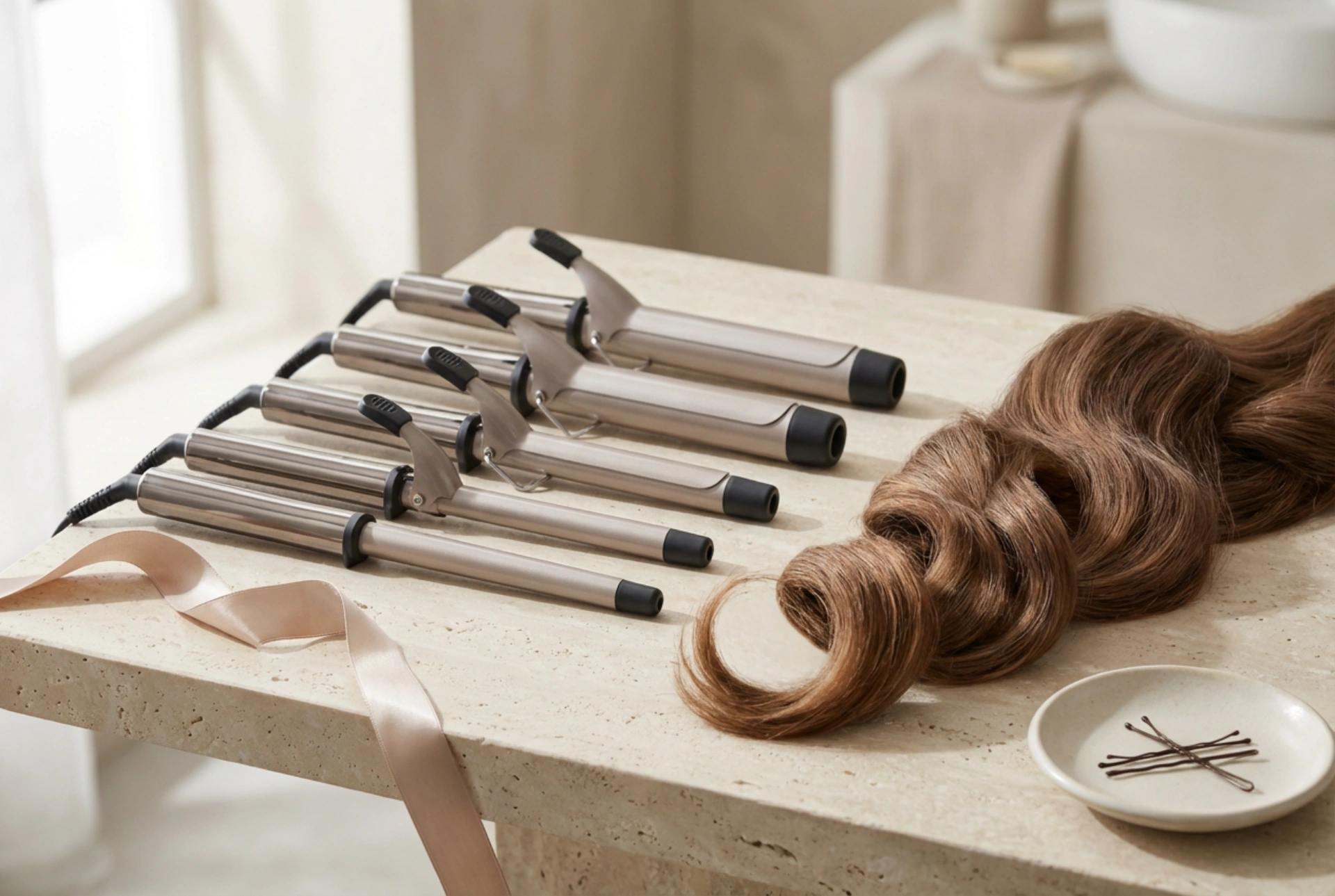 Kulma: priemery, čas nahrievania a spôsoby na trvácne, pružné kučery