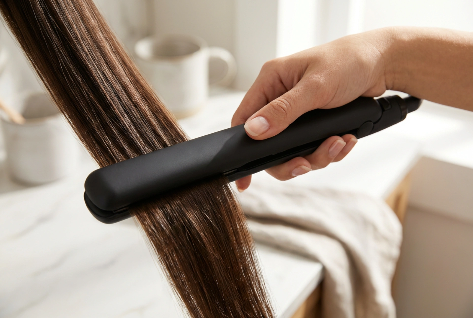 Žehličky na vlasy: typy platničiek, voľba teploty a bezpečné používanie