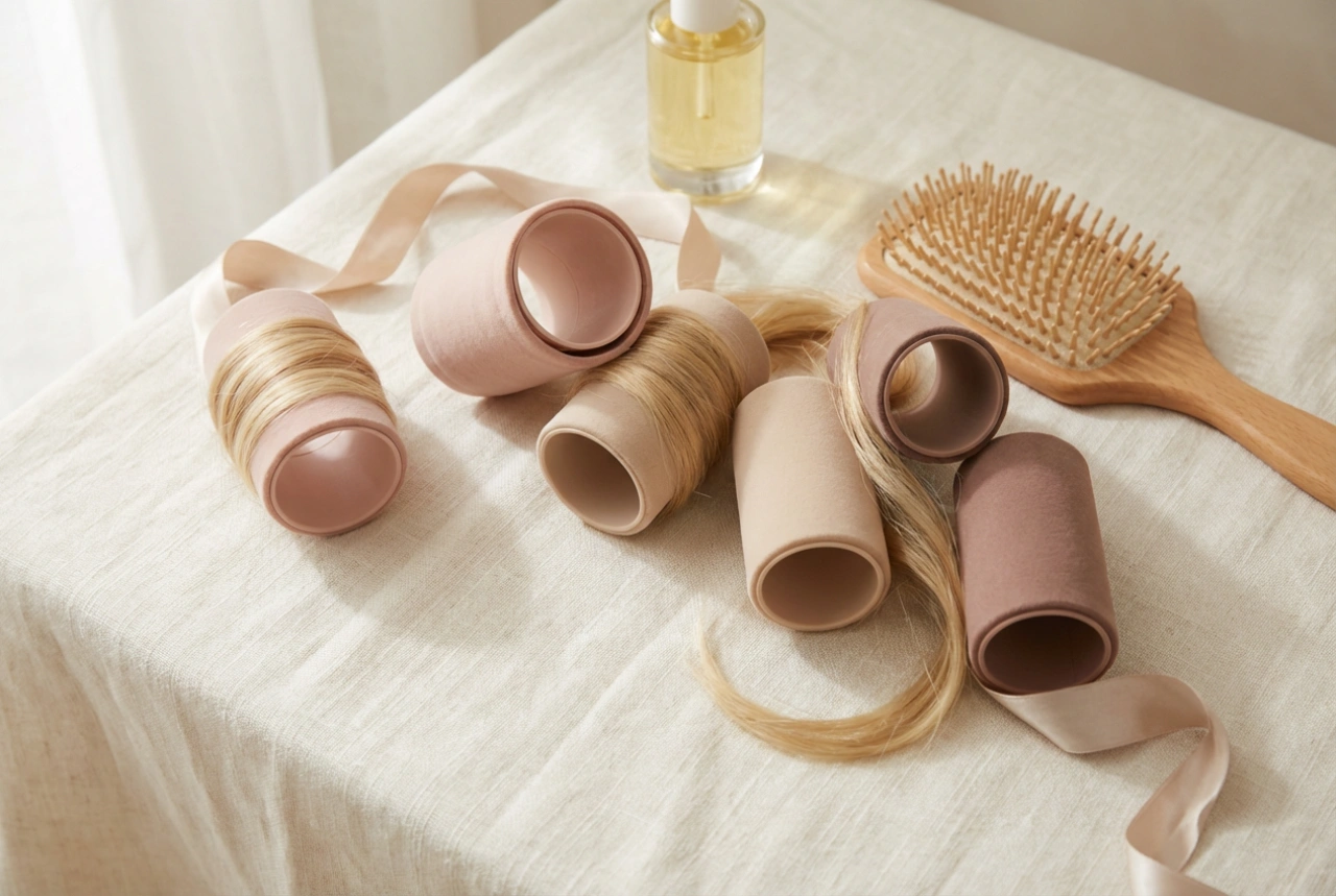 Veľké natáčky na vlasy: objem od korienkov a jemné vlny