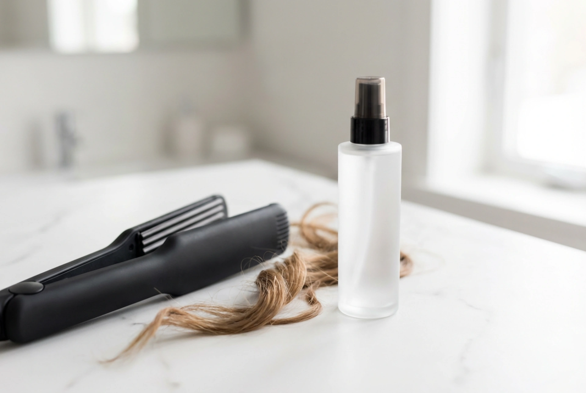 Krepovačka na vlasy: objem, textúra a ochrana pred teplom