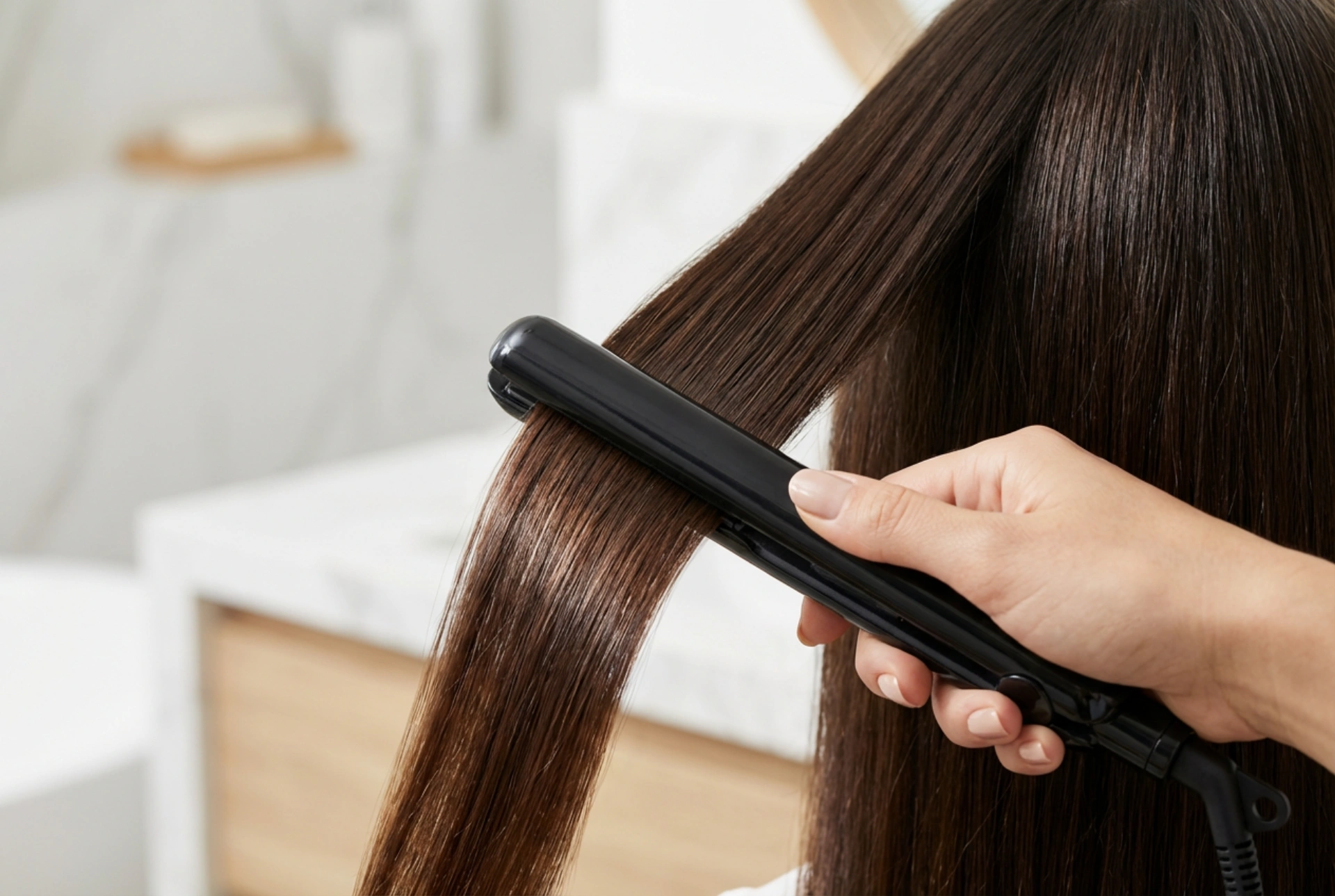 Mini žehlička na vlasy s ionizáciou: malá veľkosť, veľký efekt vyhladenia