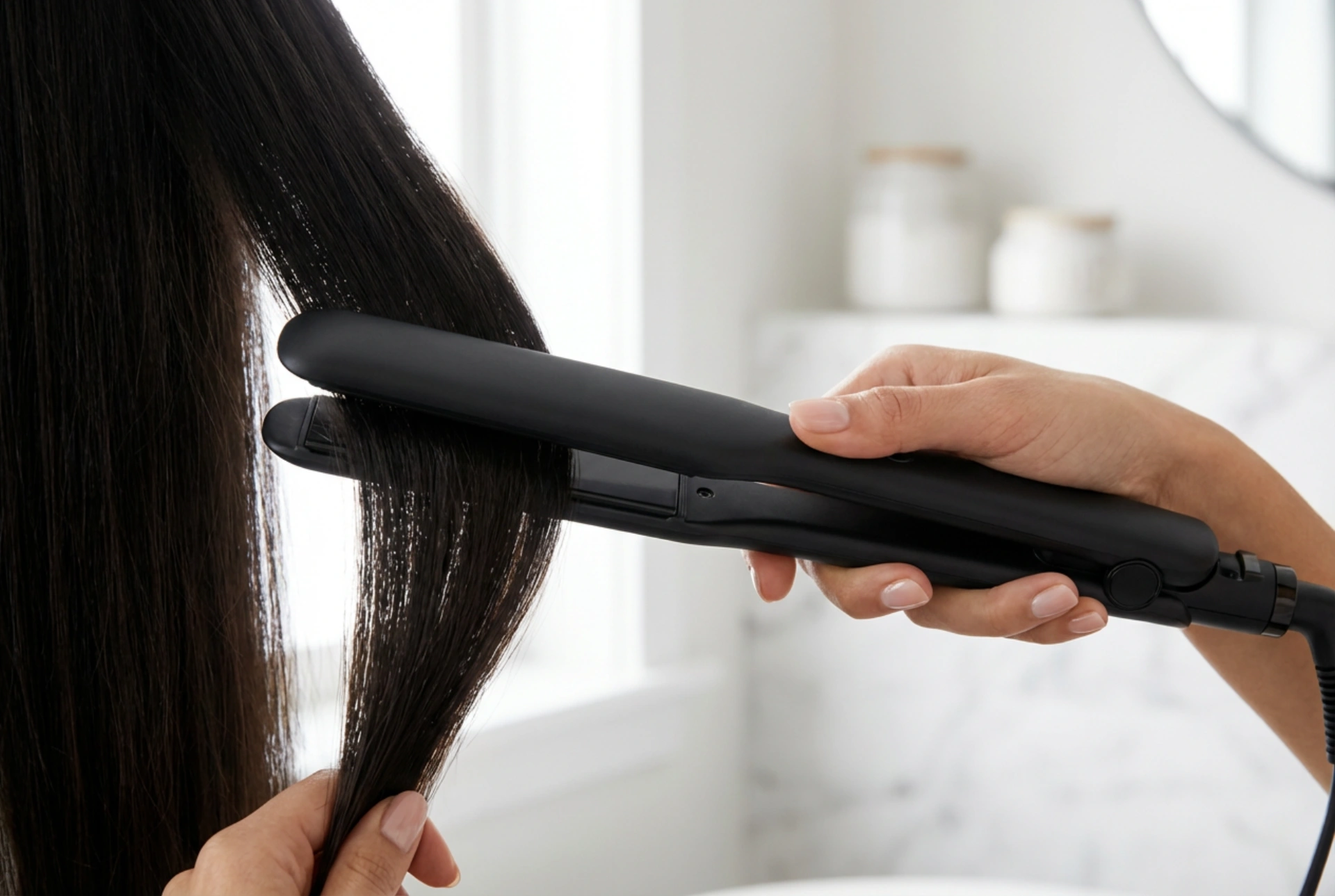 Široká žehlička na vlasy: kedy si vybrať väčšie platne a ako si rýchlo vyrovnať vlasy