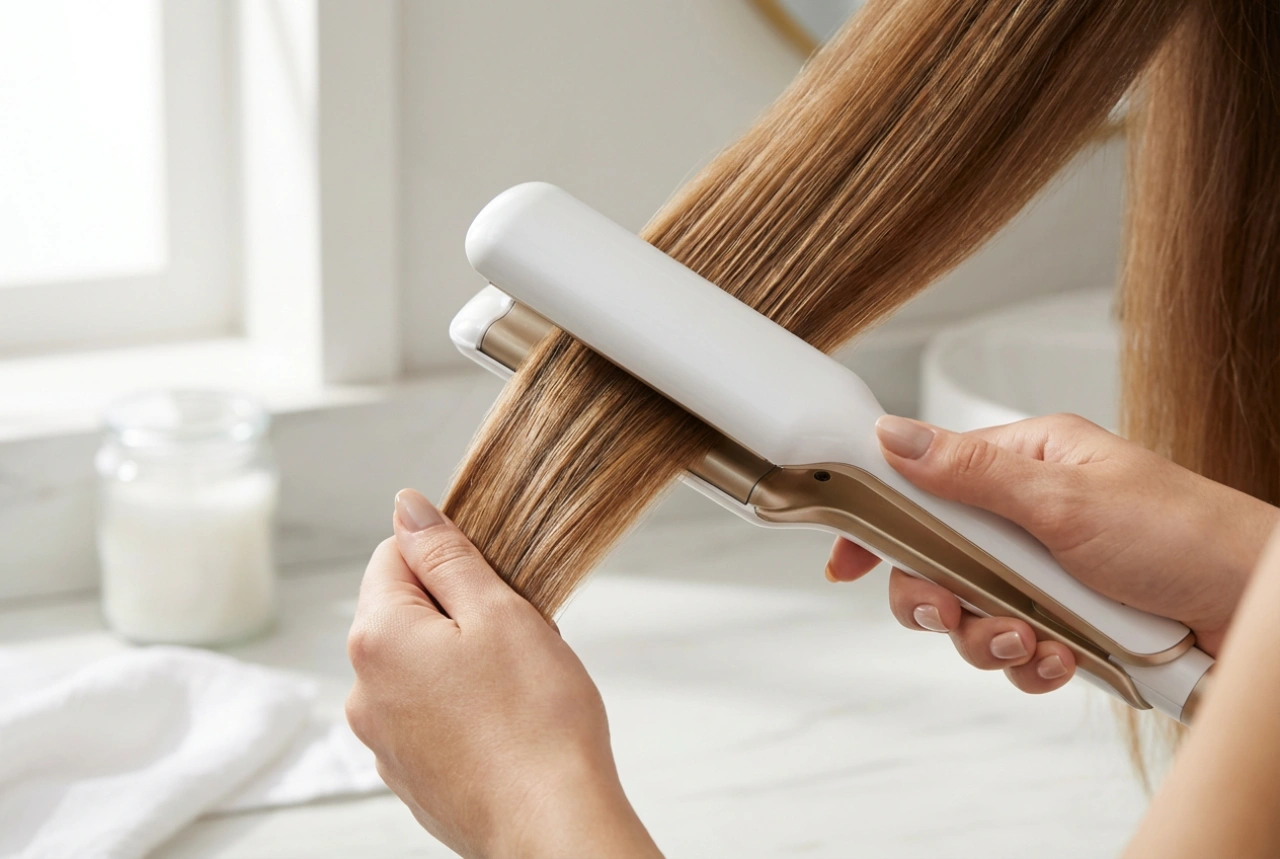 Vlnkovačka na vlasy: ako dosiahnuť rovnomerné vlny bez spálenia
