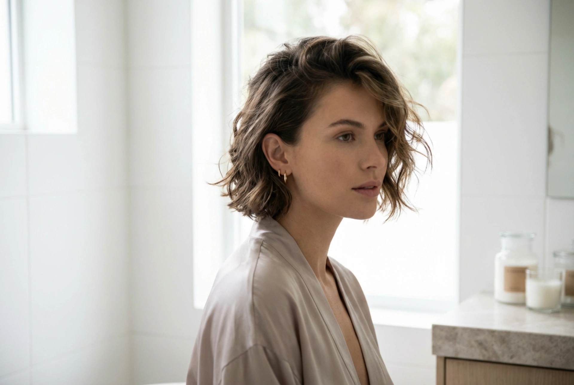 Krátke vlasy: vlny na svadbu, trvalý styling v niekoľkých krokoch