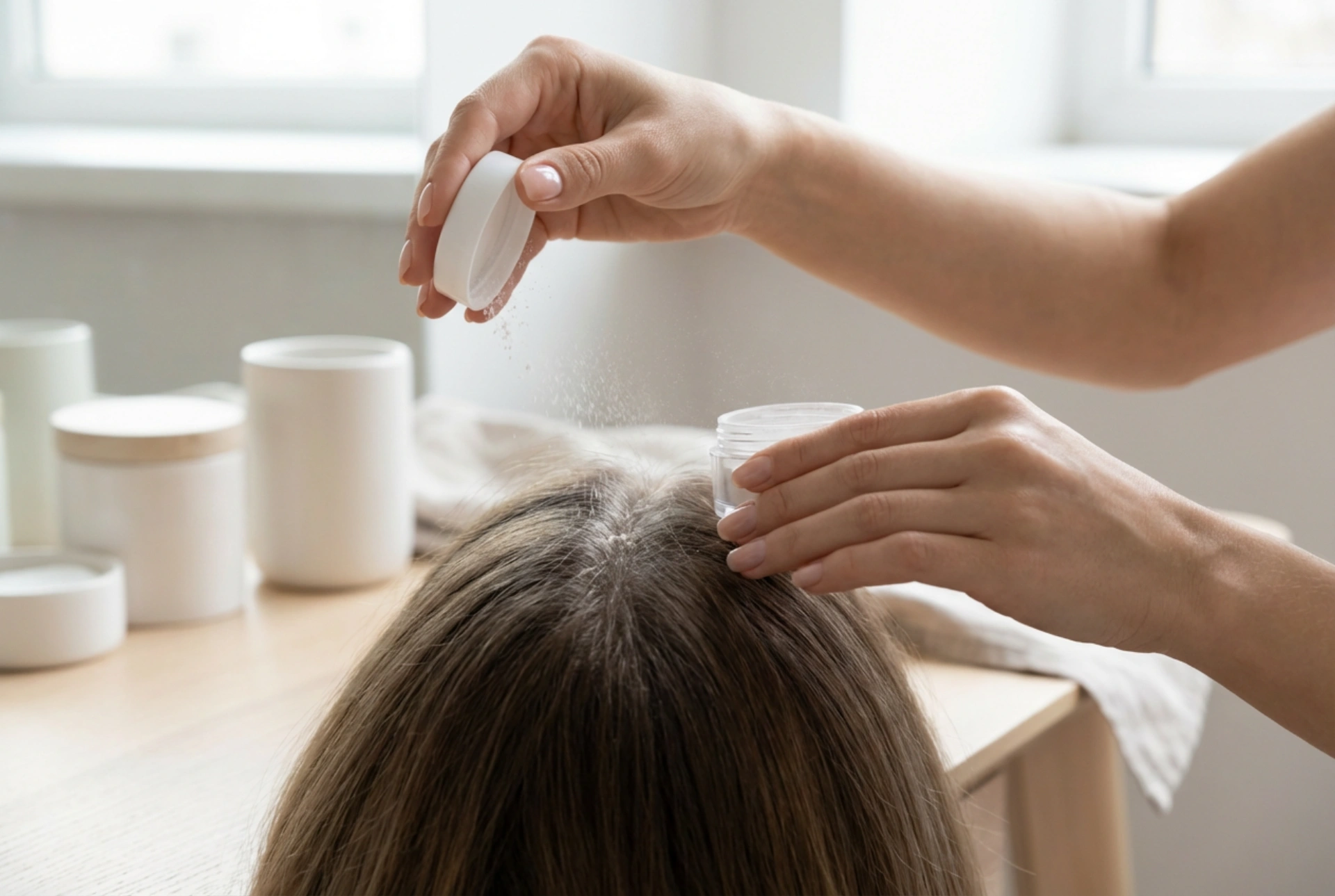 Púder na objem vlasov: precízna aplikácia krok za krokom