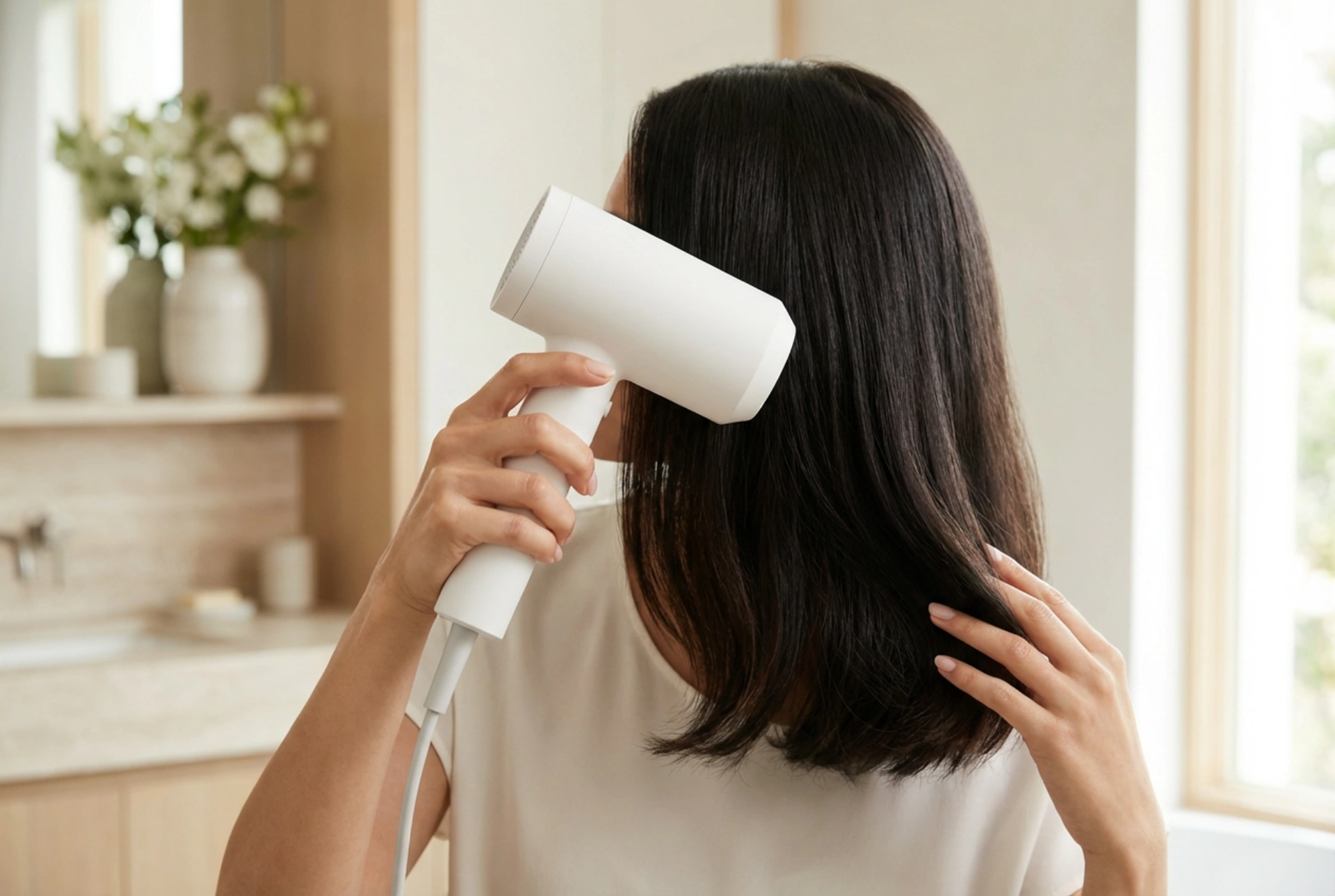 Ľahký fén na vlasy: pohodlie a rýchle, bezpečné sušenie