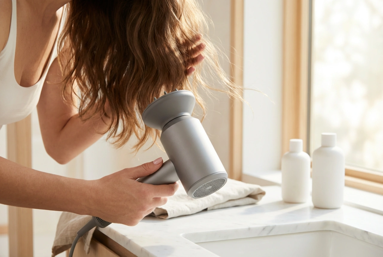 Ľahký fén na vlasy: ako sušiť pohodlne a rýchlo bez zaťaženia zápästí