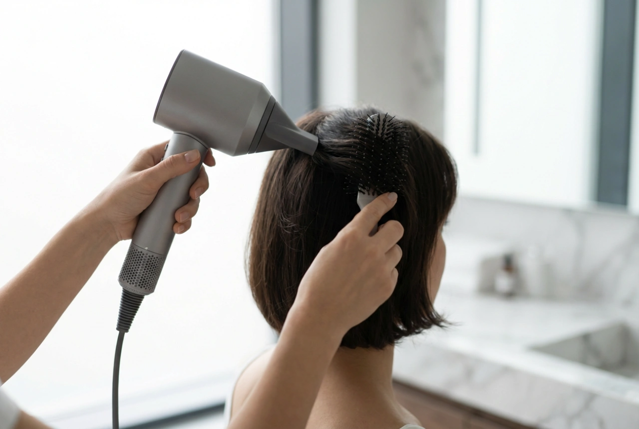 Sušič na krátke vlasy: Rýchle sušenie a styling pri pokožke