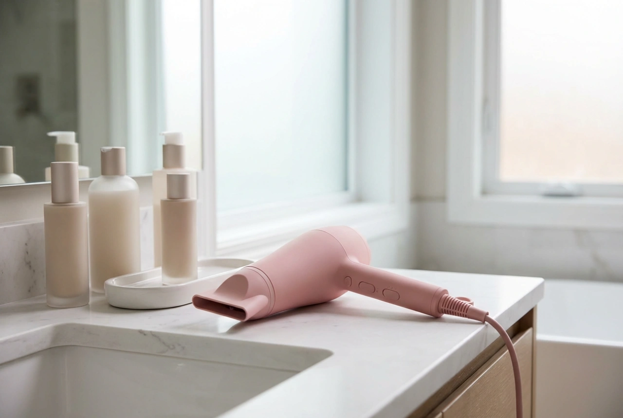 Bezpečné sušenie vlasov fénom: Sprievodca nastaveniami a technikou