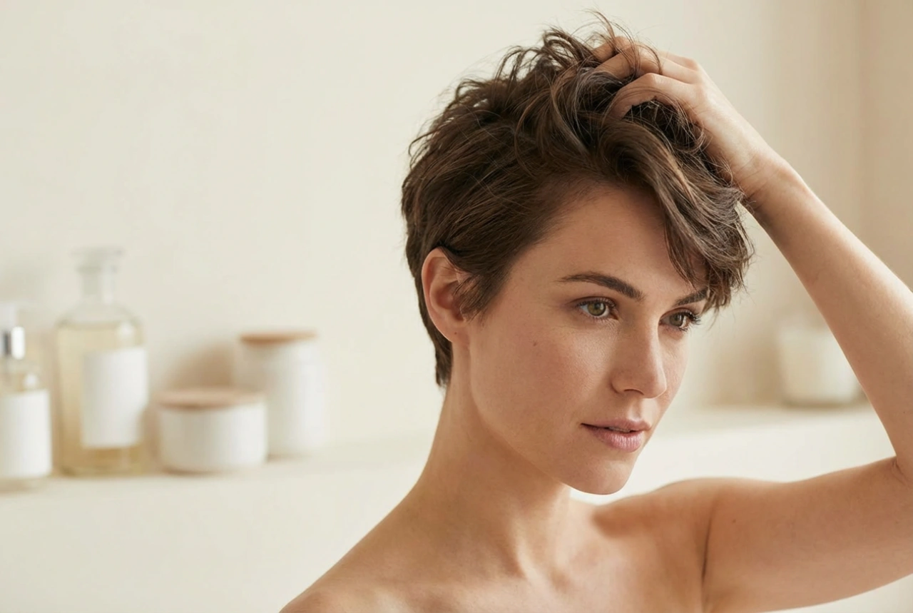 Účes french crop: každodenný styling s textúrou a objemom