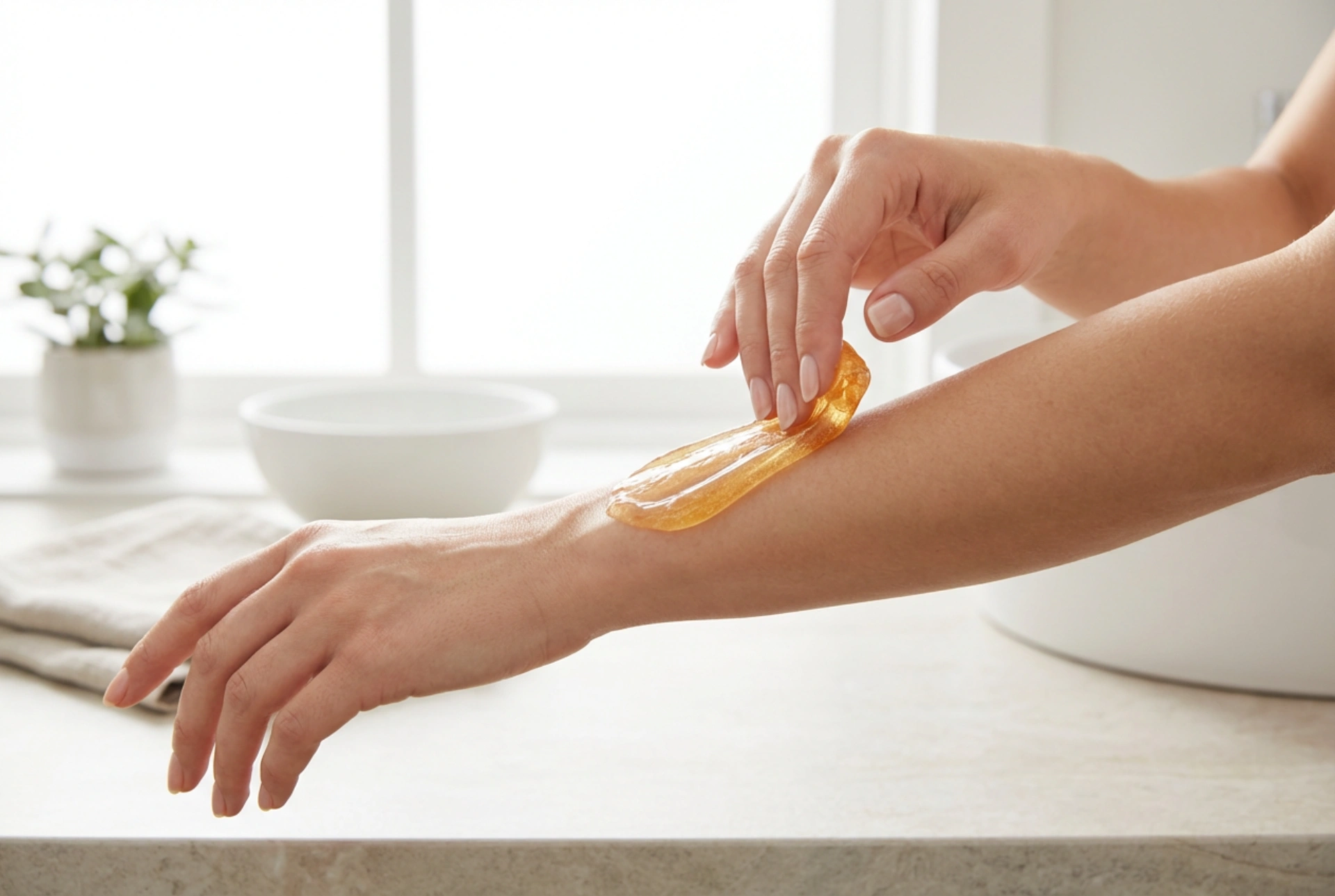 Depilačná pasta: konzistencia, technika rolovania a starostlivosť
