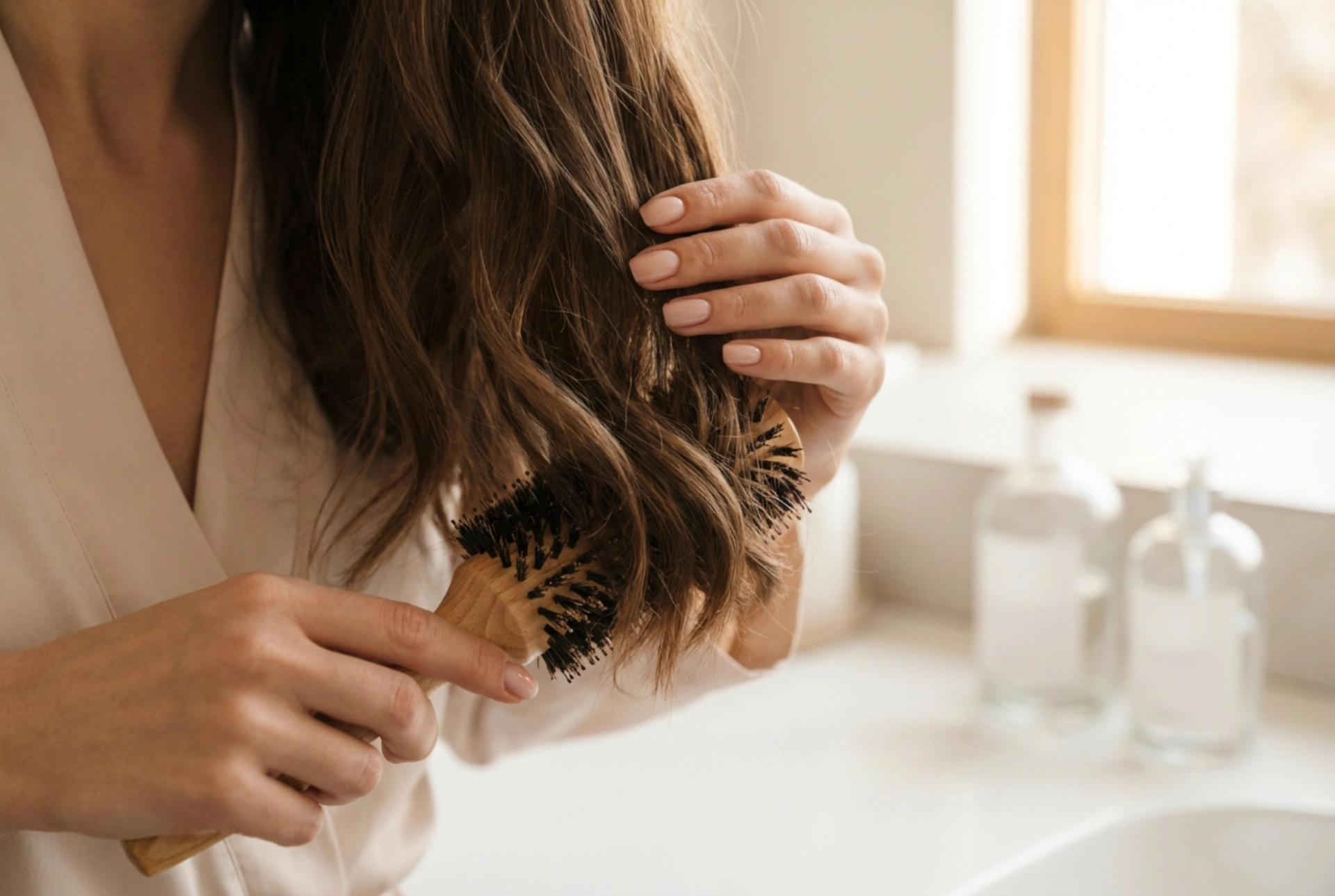 Postupne zostrihané vlasy po plecia: každodenný styling krok za krokom