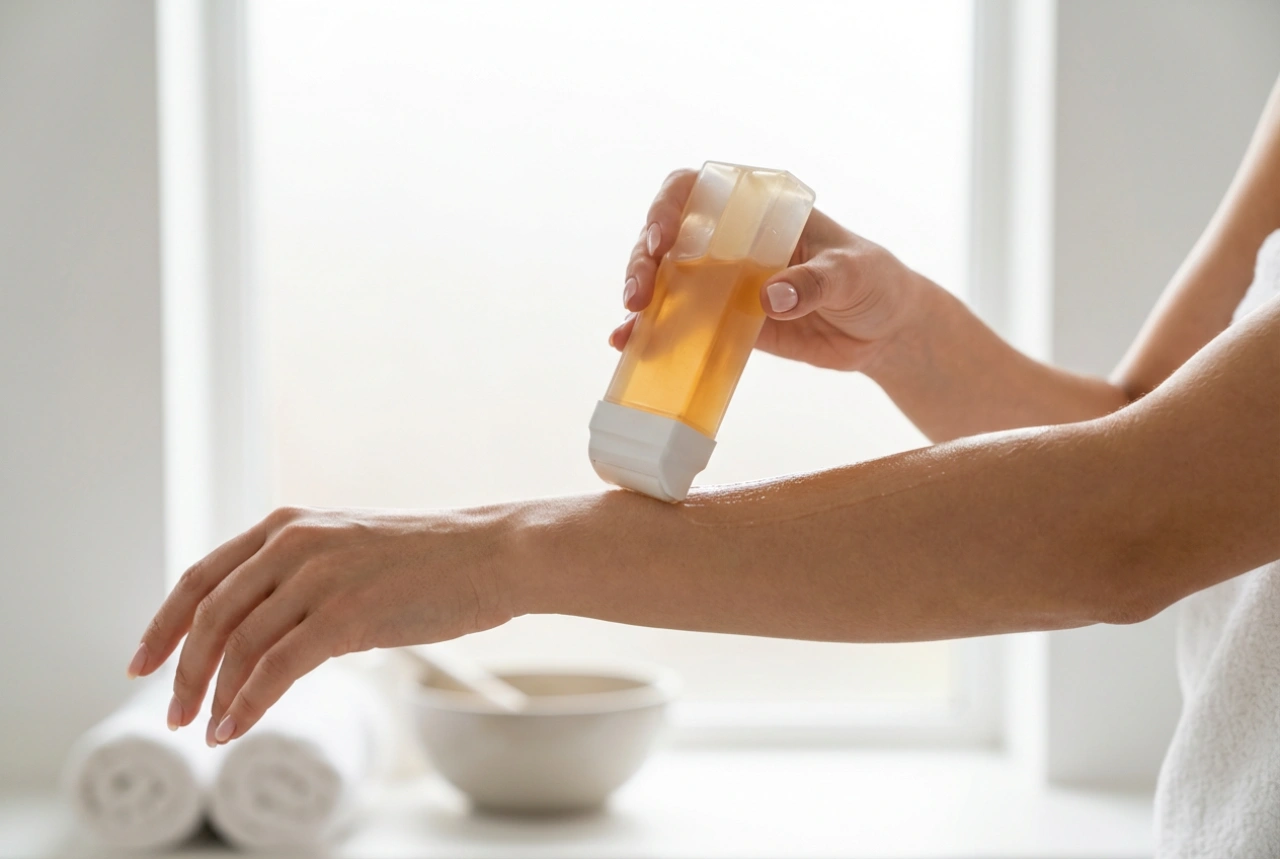 Vosk v rolke: ako ho zohriať, nanášať a odstrániť krok za krokom