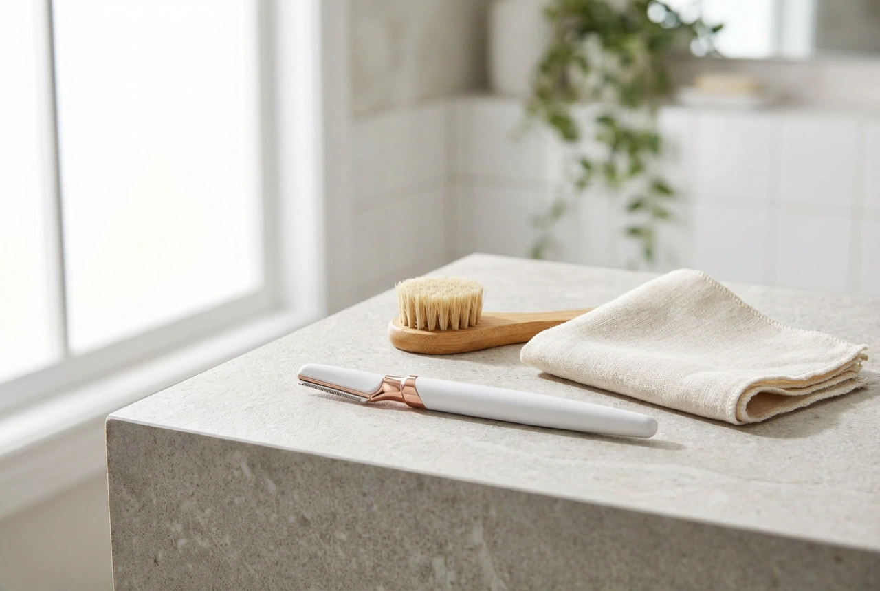 Dámska žiletka na tvár: ako ju používať a starať sa o čepele