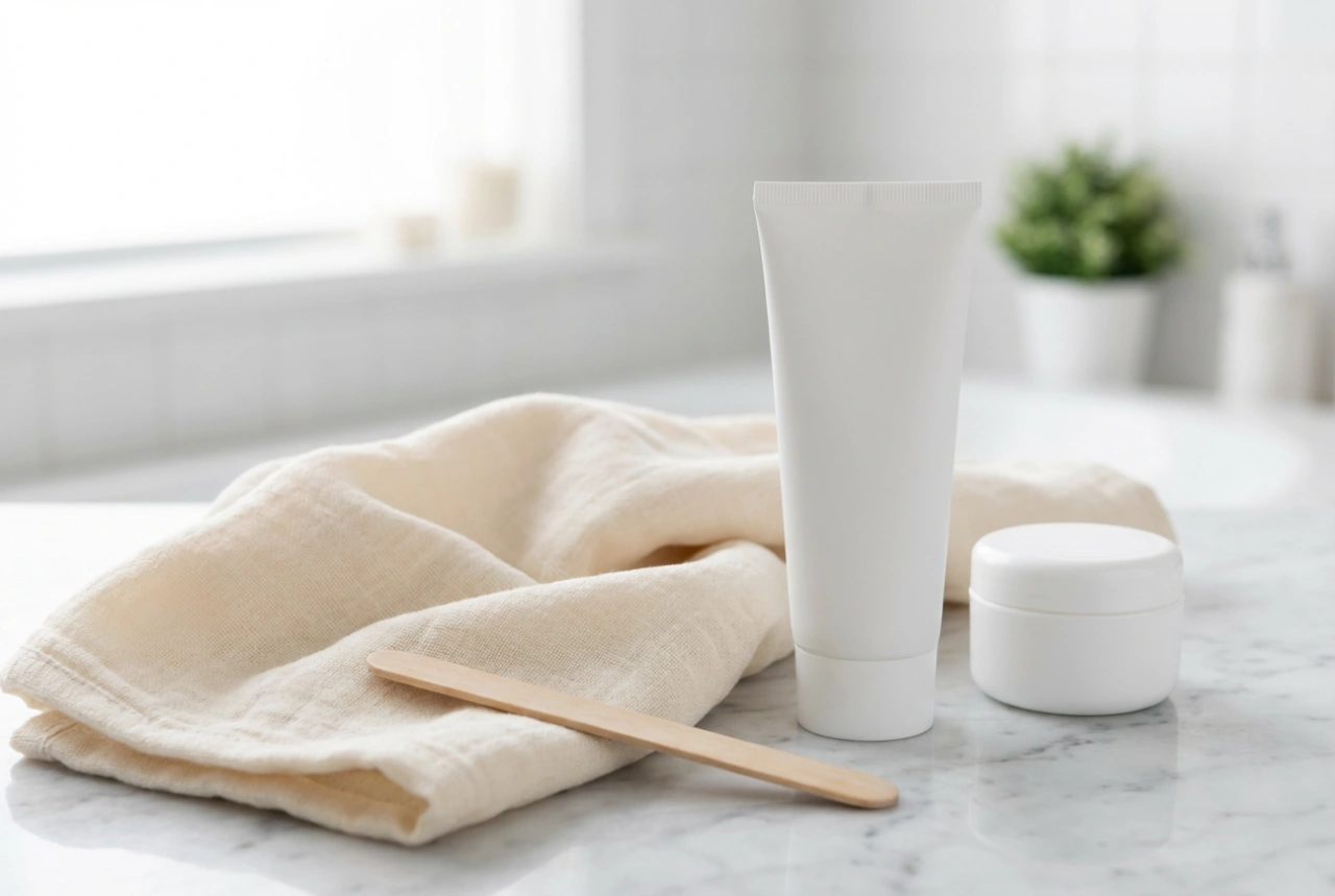 Chĺpky nad hornou perou: ako funguje depilačný krém a ako ho aplikovať bez podráždenia