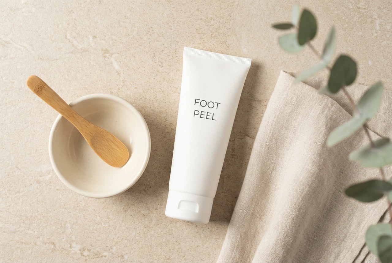 Enzymatický peeling na nohy: jemná exfoliácia krok za krokom