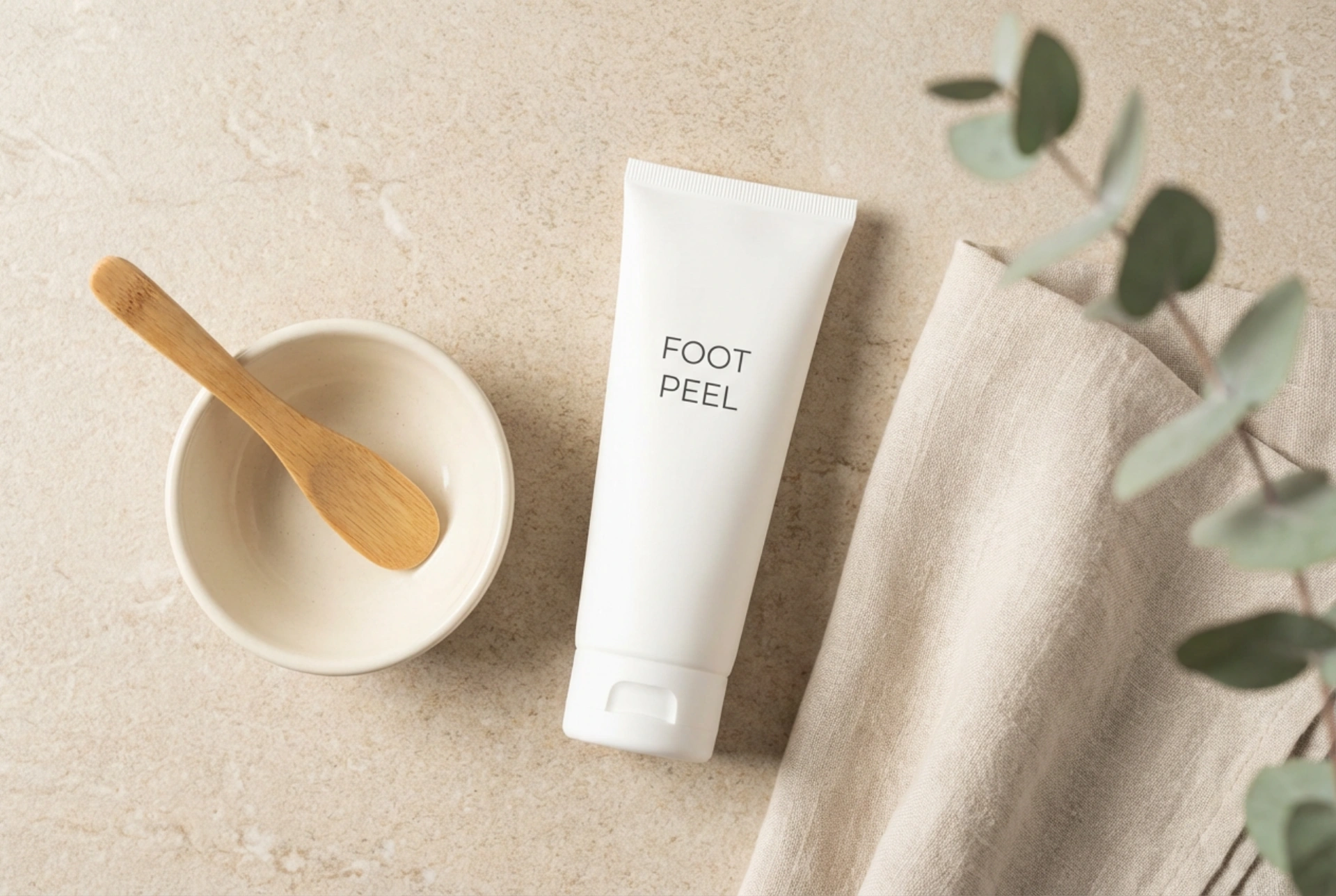 Enzymatický peeling na nohy: jemná exfoliácia krok za krokom