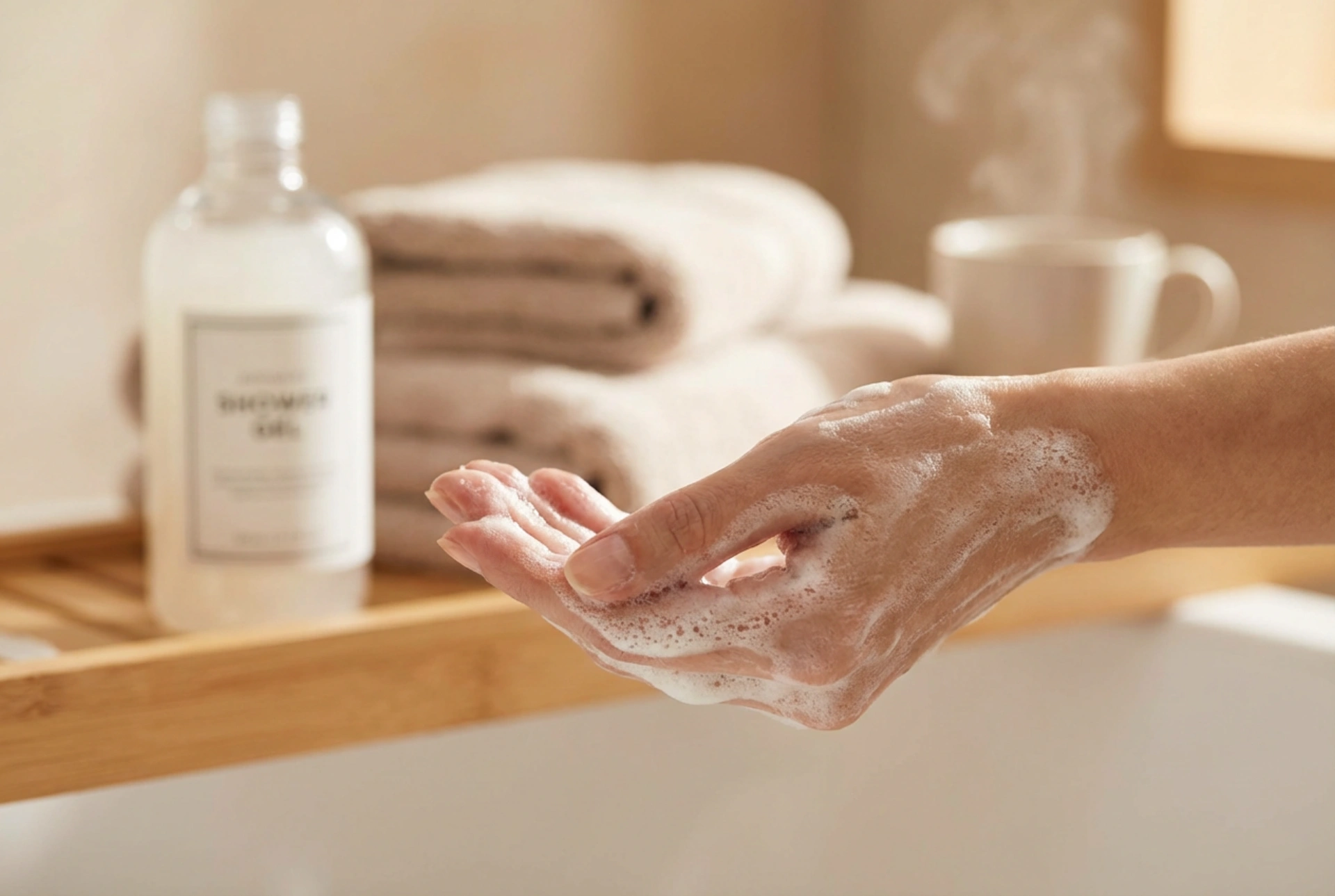 Krémový sprchový gél na zimu: ako umývať a starať sa o komfort pokožky