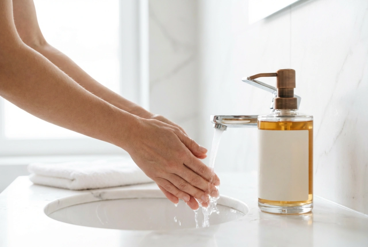 Tekuté antibakteriálne mydlo: ako ho používať a starať sa o pokožku rúk