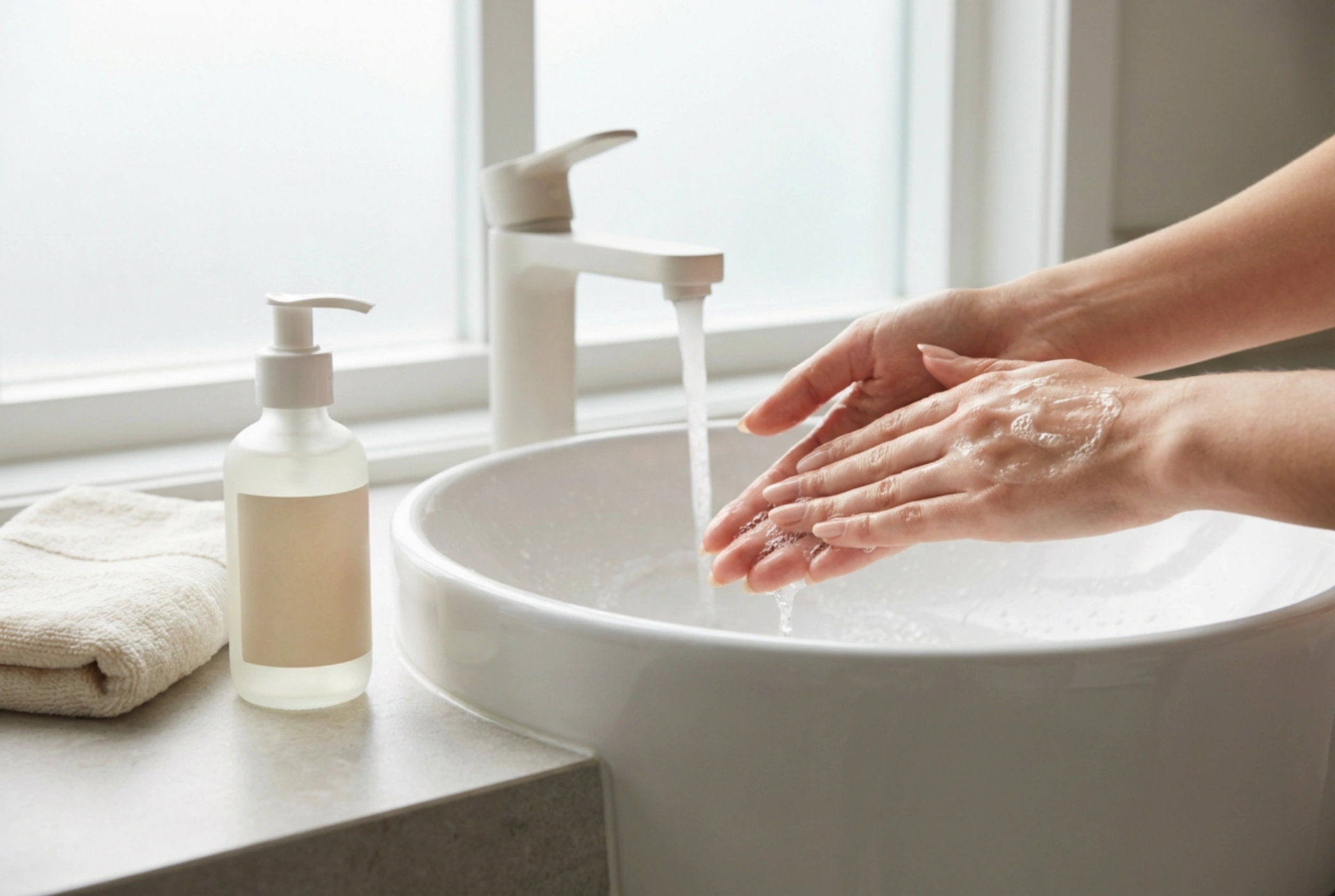 Antibakteriálny čistiaci gél: kedy po ňom siahnuť, ako ho používať a čo naniesť potom