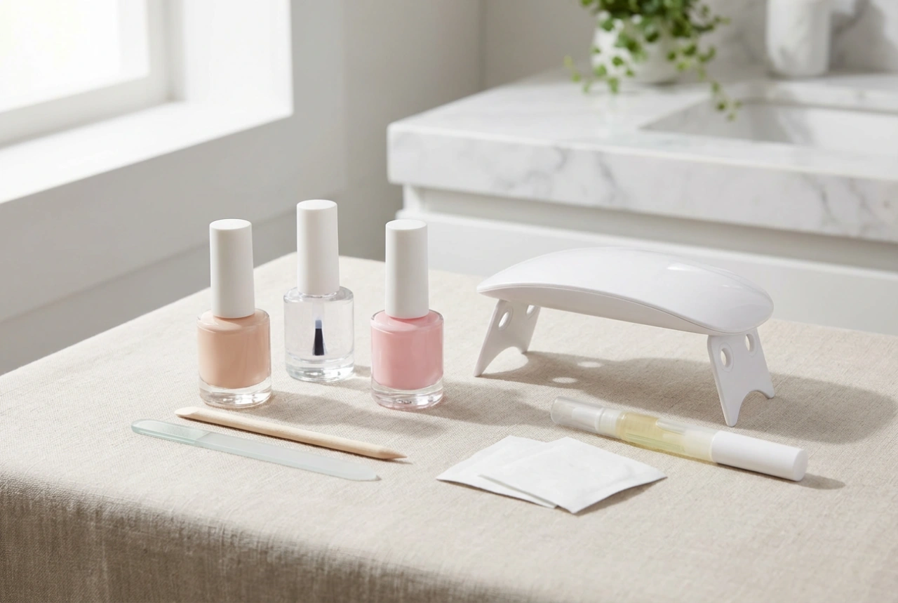 Sada na hybridné nechty: čo kúpiť na začiatok a ako urobiť prvú štylizáciu