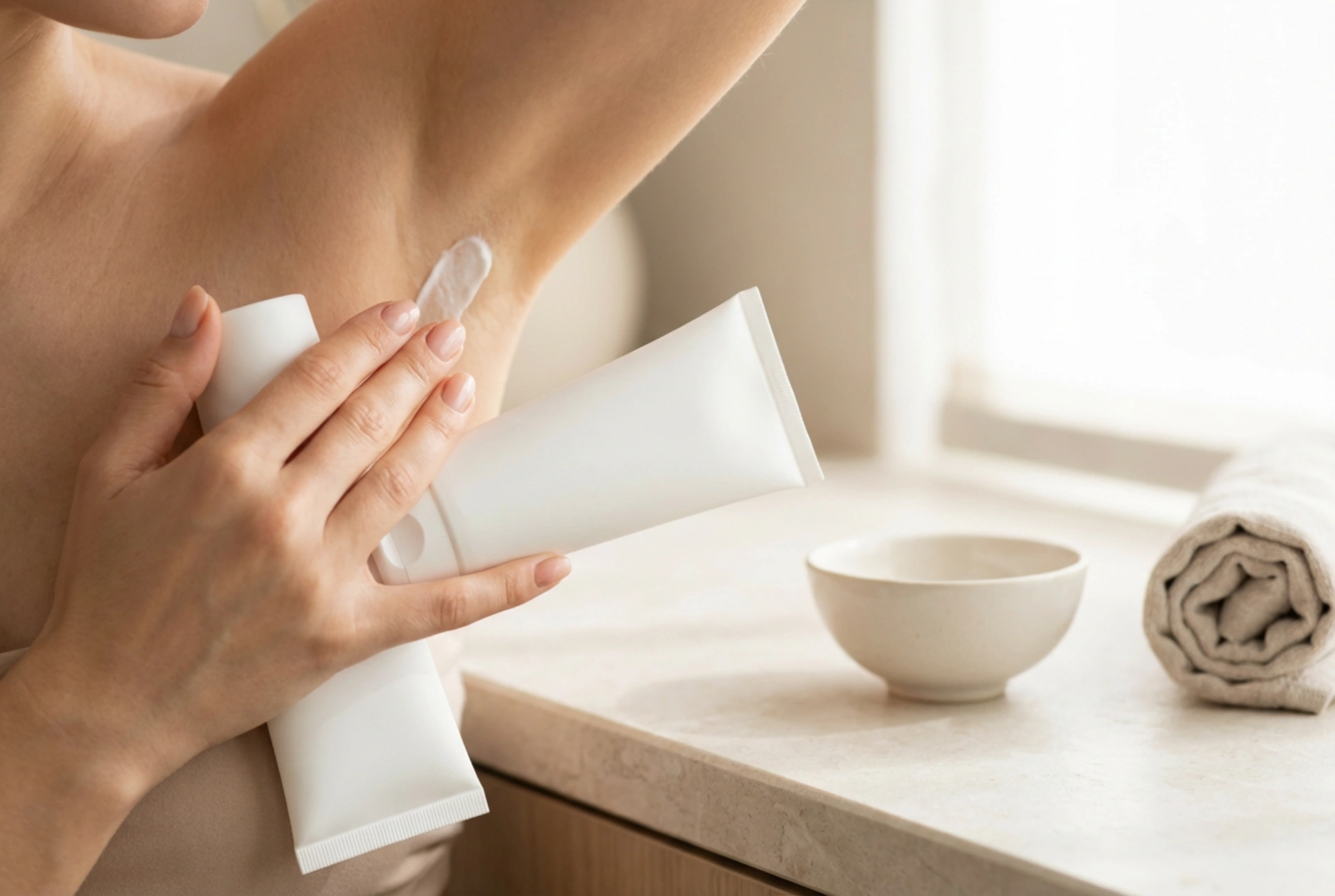 Depilácia podpazušia bez podráždenia: ako si vybrať metódu a starať sa o pokožku