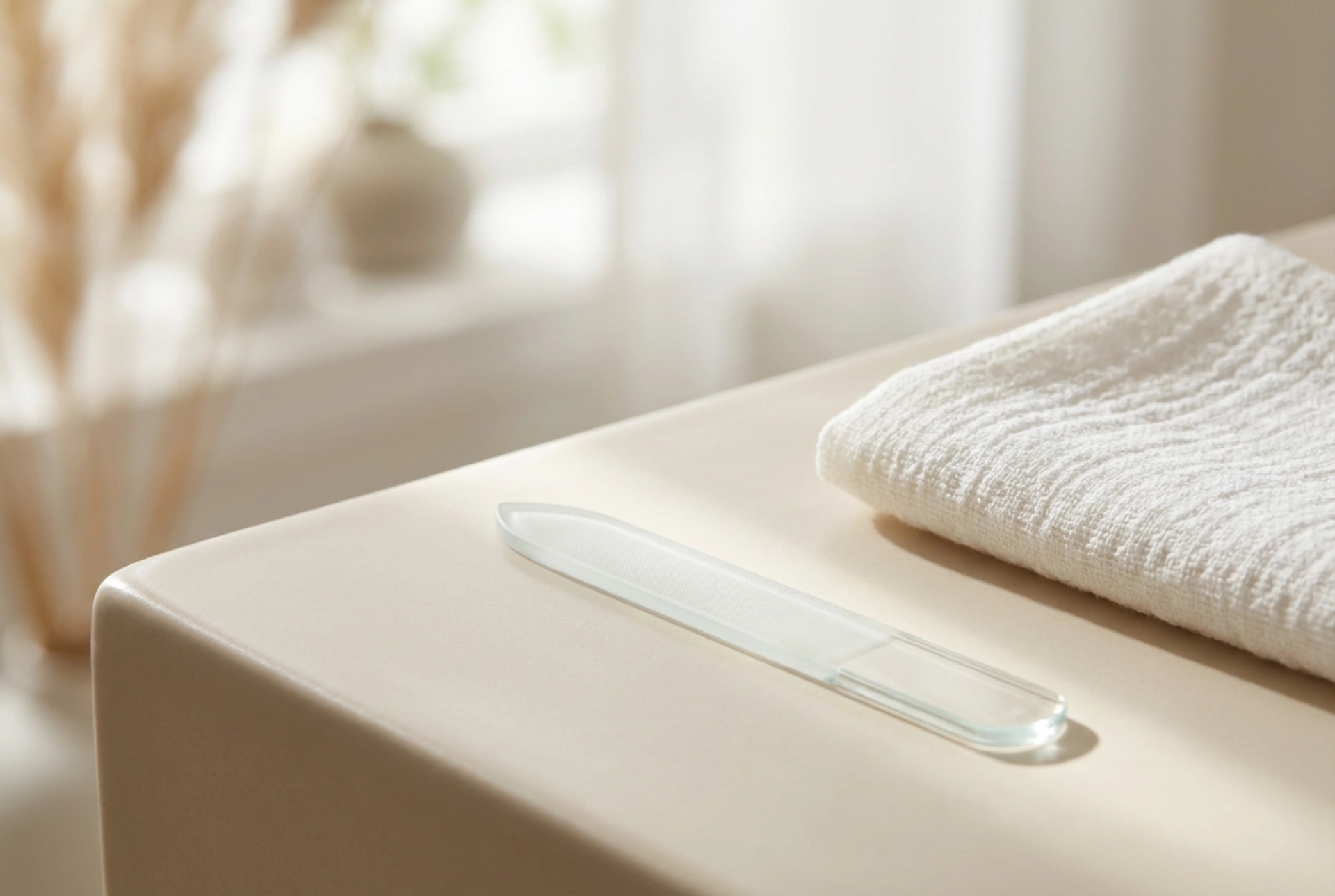 Sklenený pilník: ako sa starať o okraje nechtov a čistotu doplnku