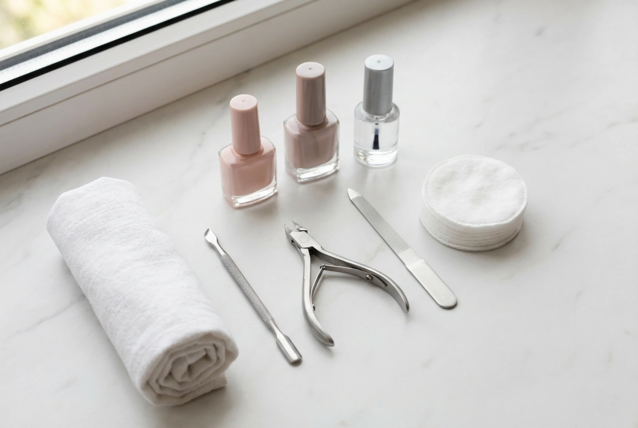 Vybavenie na domácu manikúru: nevyhnutnosti a bezpečnostné zásady