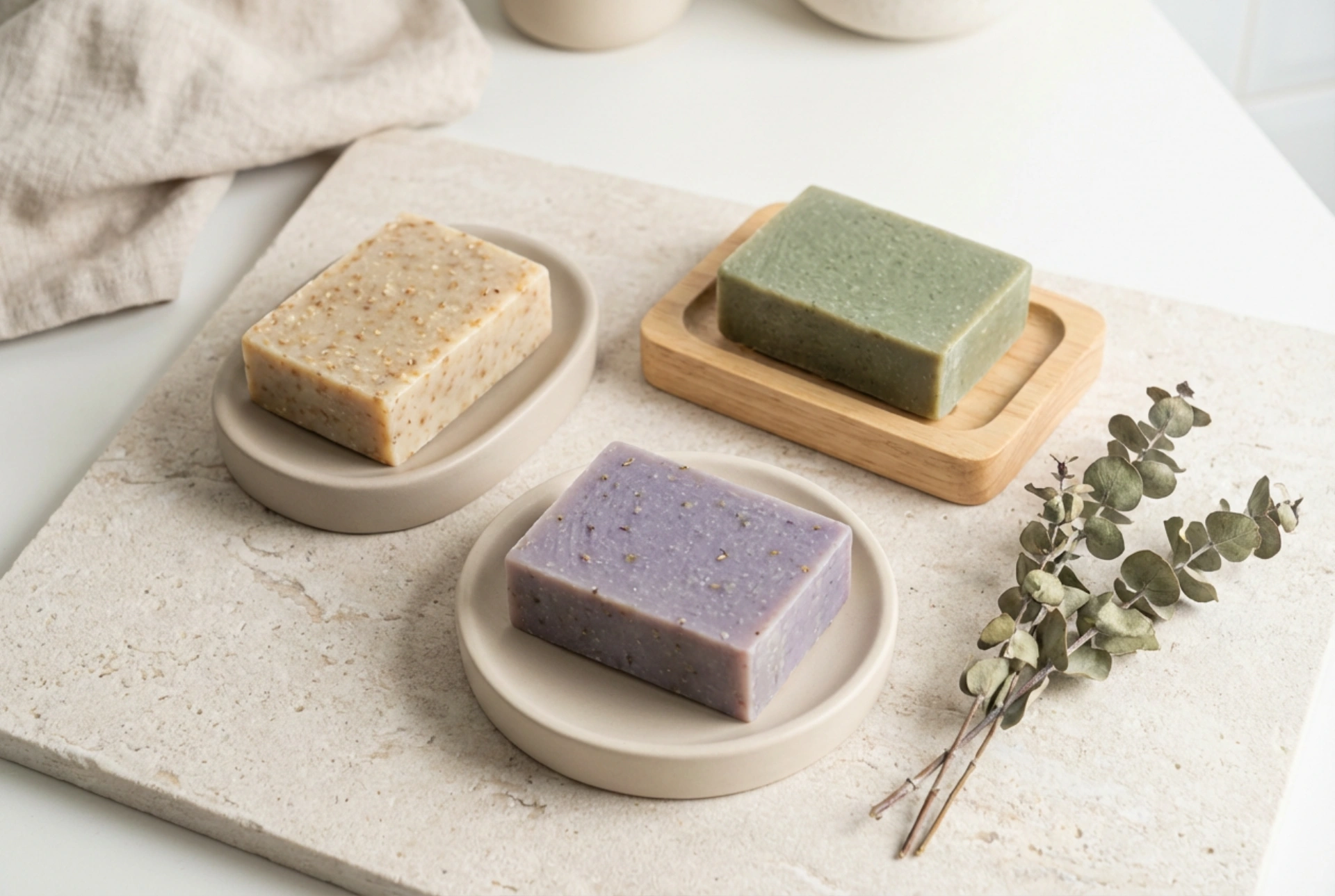 Tuhé mydlá: ako ich vybrať podľa typu pleti a skladovať, aby vydržali dlhšie