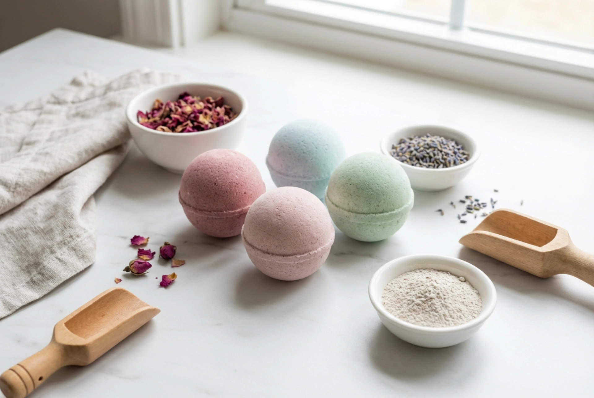 Prírodné bomby do kúpeľa: ingrediencie, výroba a skladovanie