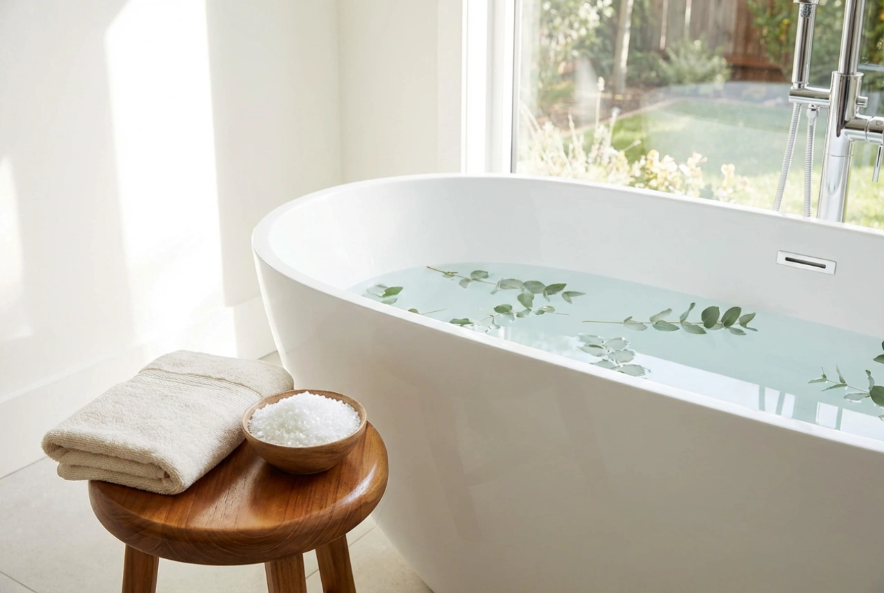Horčíkové kúpele: ako si pripraviť relax so soľou Epsom