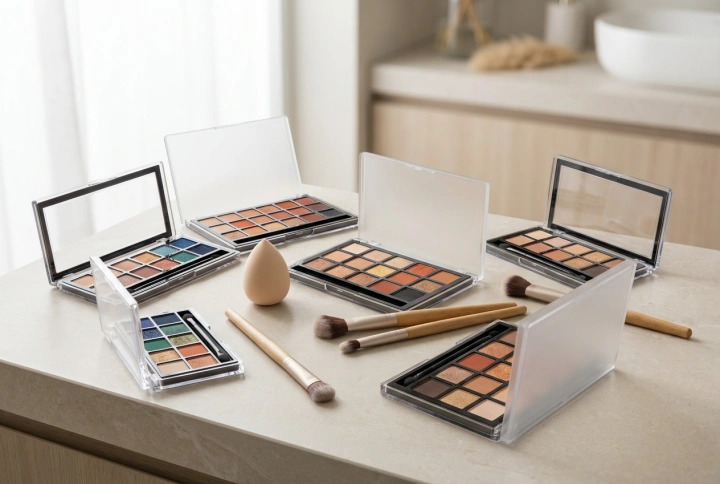 Farebná paleta očných tieňov: budovanie sád, proporcie a tri osvedčené schémy