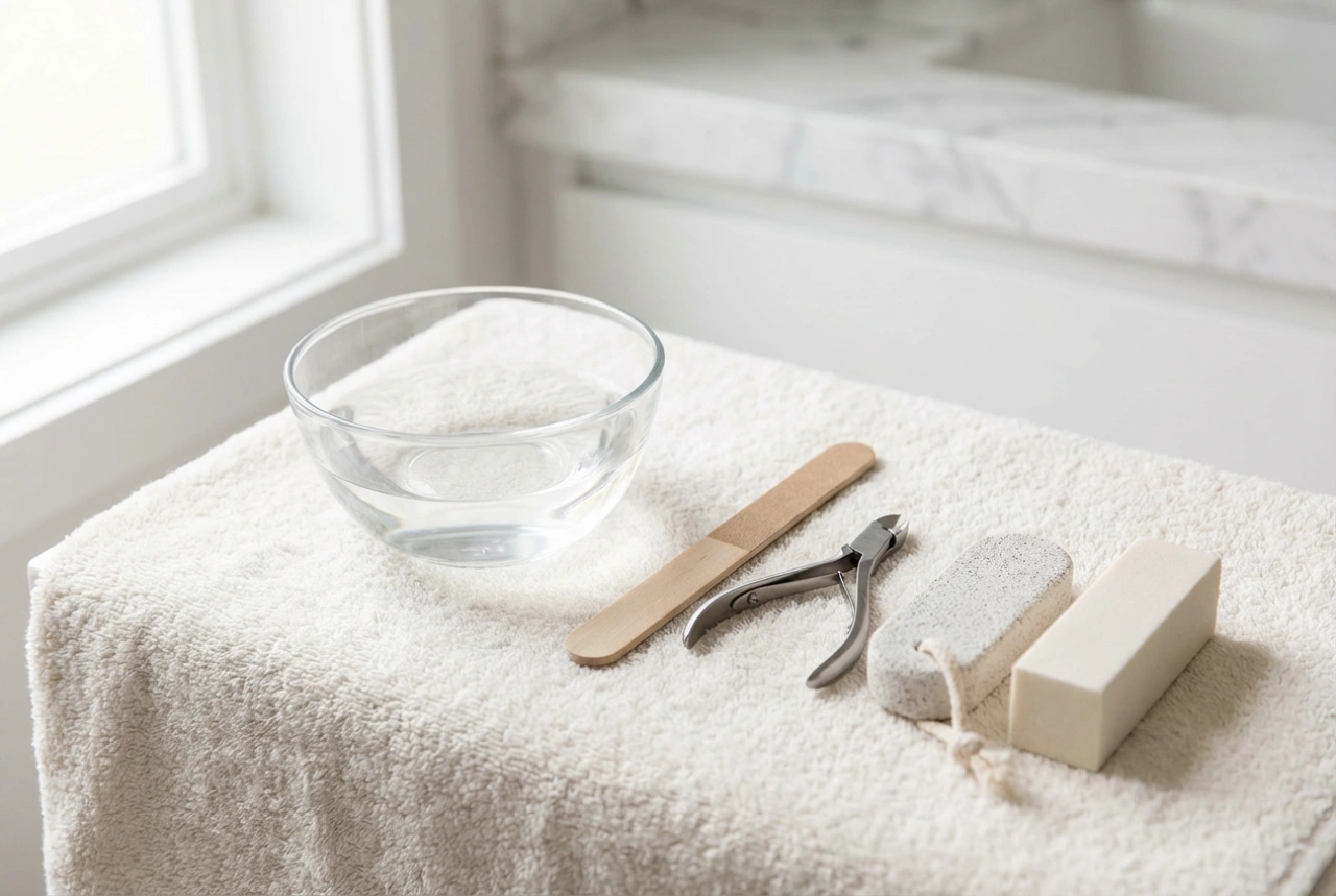 Súprava na pedikúru: nevyhnutné nástroje, hygiena a bezpečné používanie