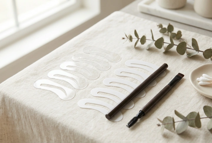 Šablóna na obočie: ako si vybrať tvar a správne obkresliť oblúk