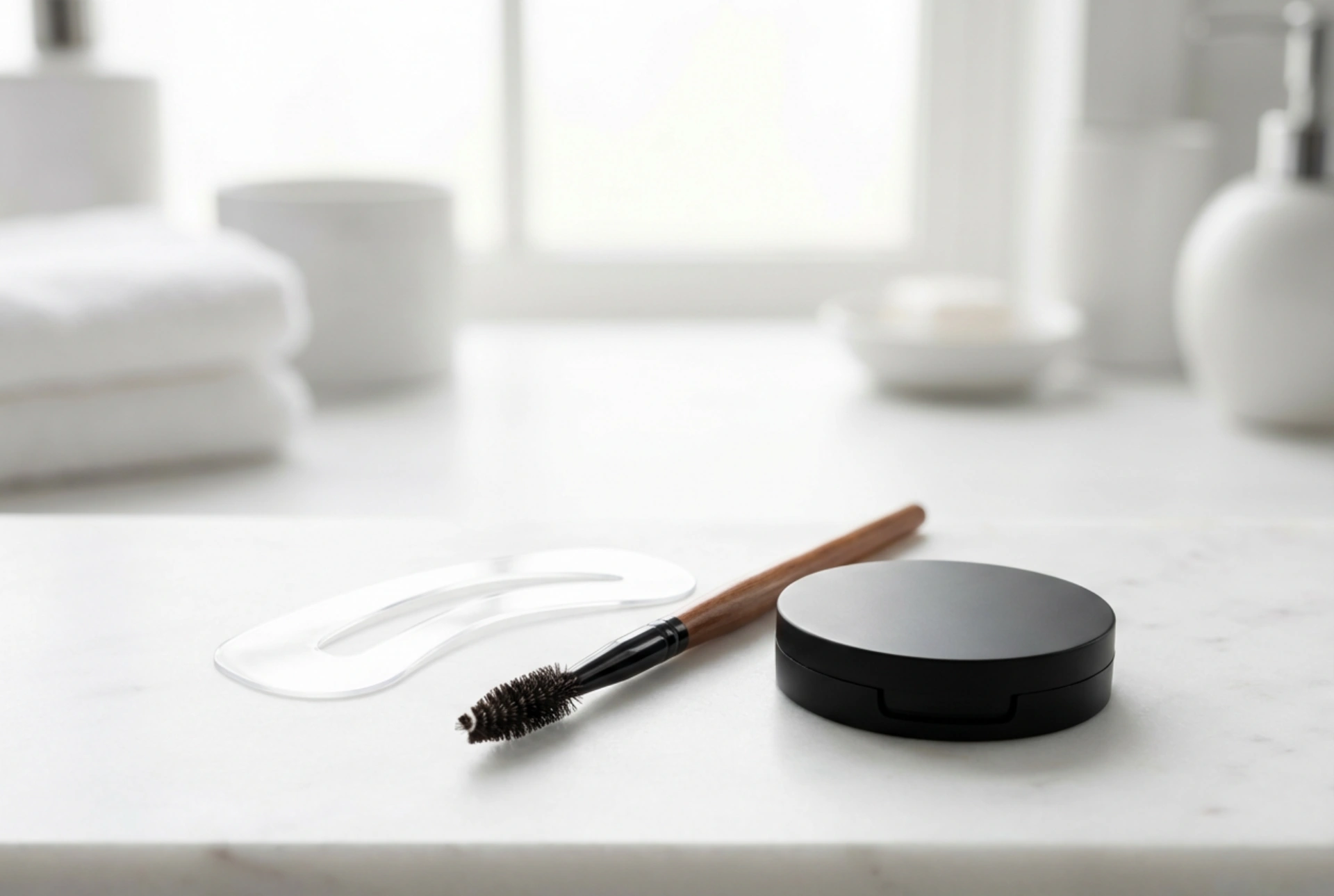 Šablóna na obočie pre domáci make-up: ako obkresliť a vyplniť medzery